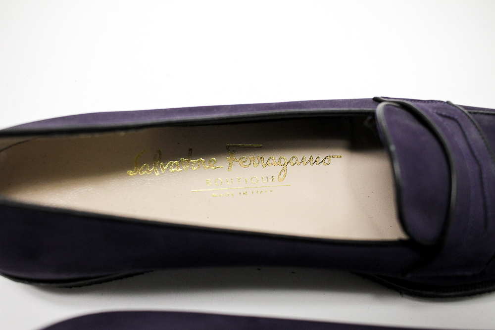 Women's Prada, Yves Saint Laurent and Salvatore Ferragamo Loafers