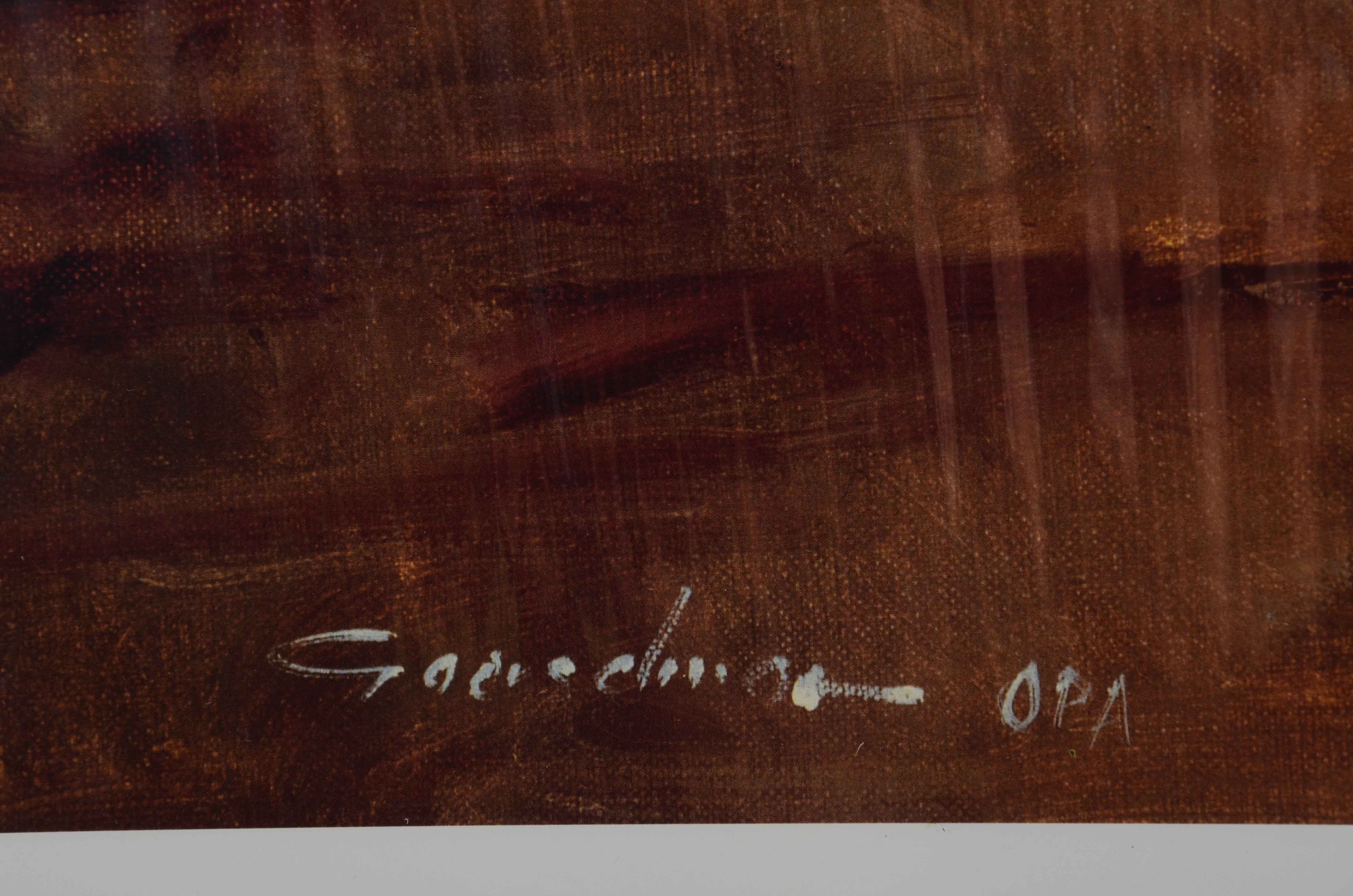 Ted Goerschner Signed Offset Lithograph after "Morning Harbor"