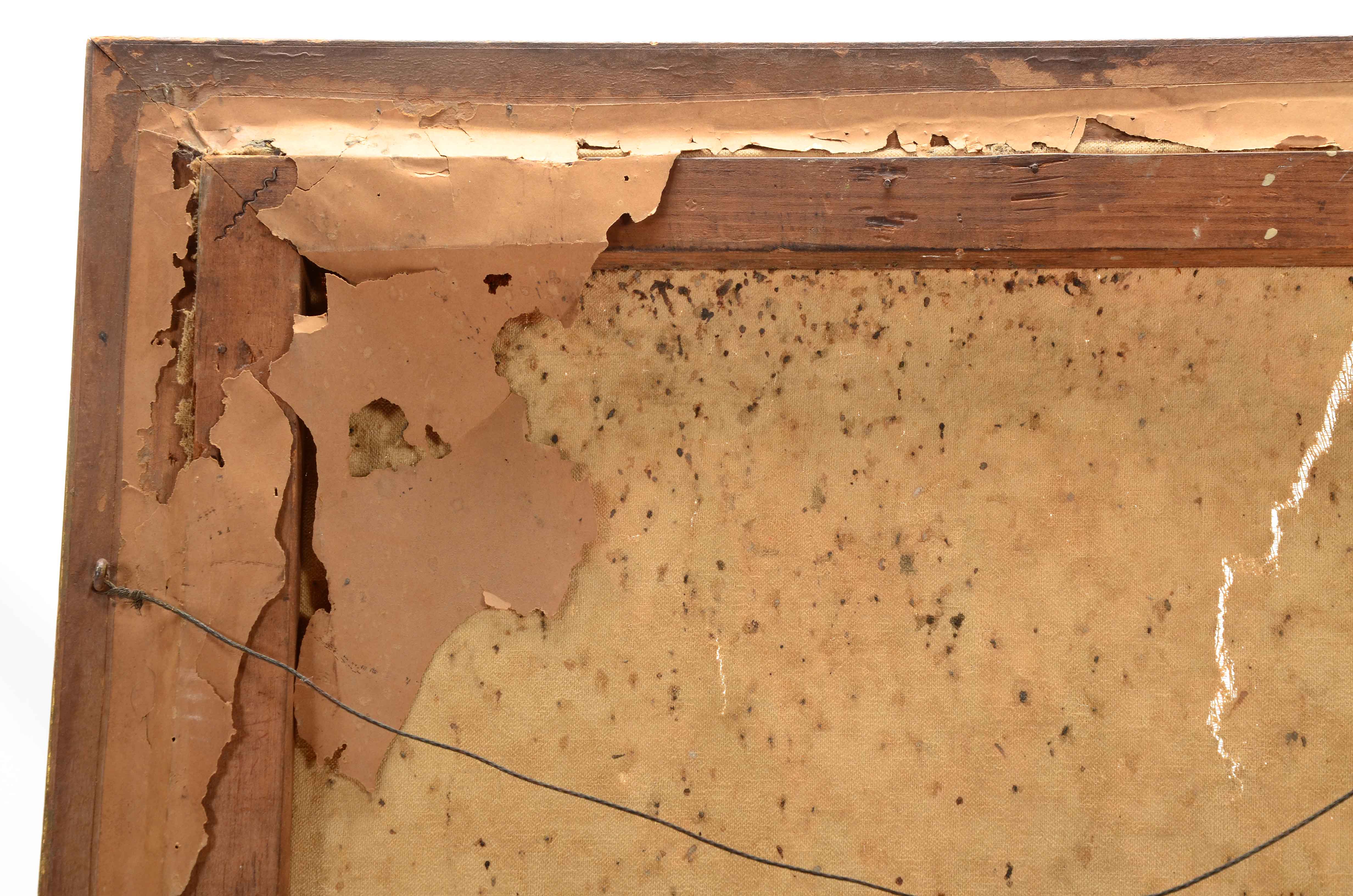 Pair of F.W. Humphner Original 1932 Oil Landscapes on Canvas