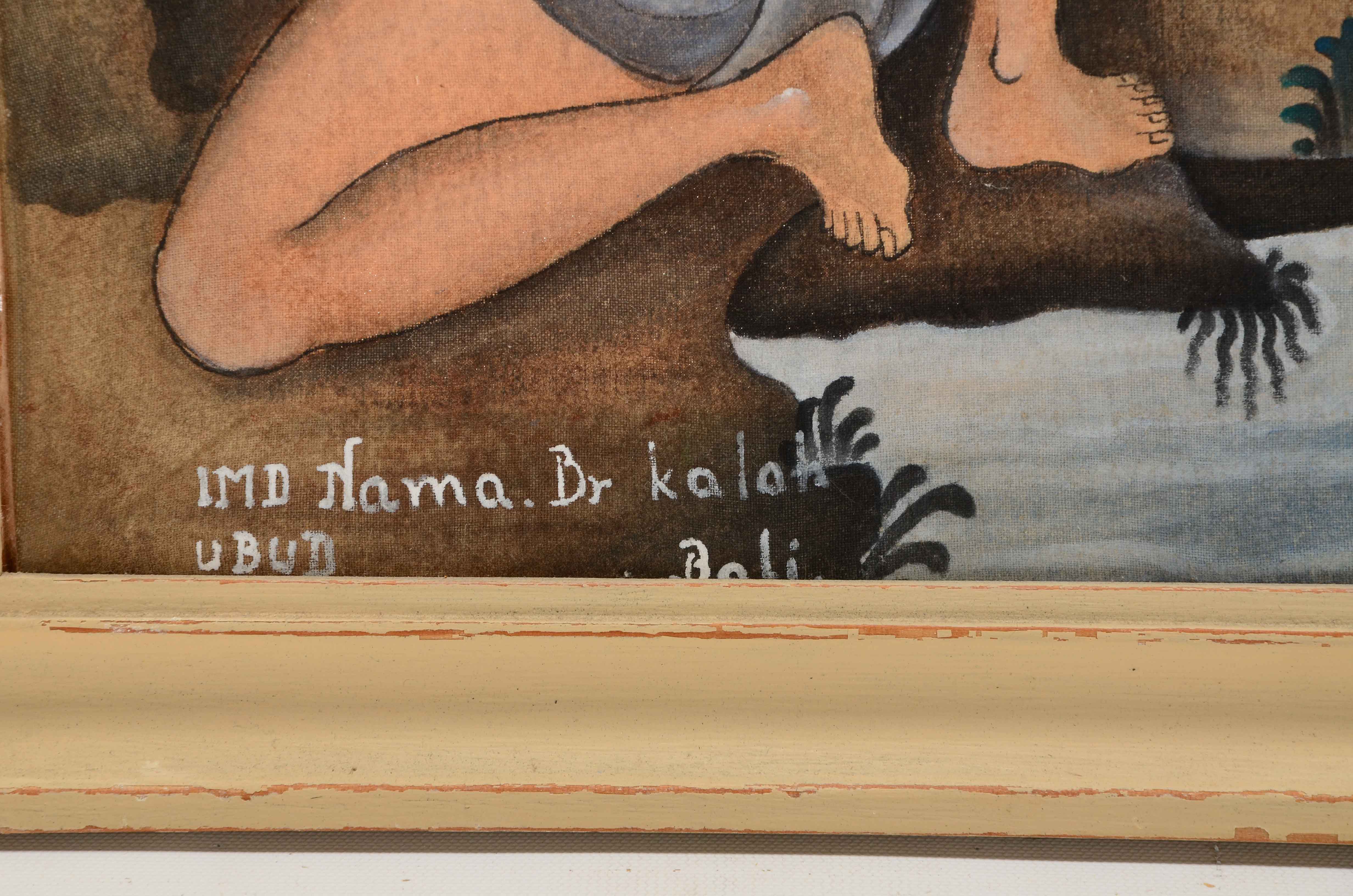 Balinese Batik Painting on Fabric