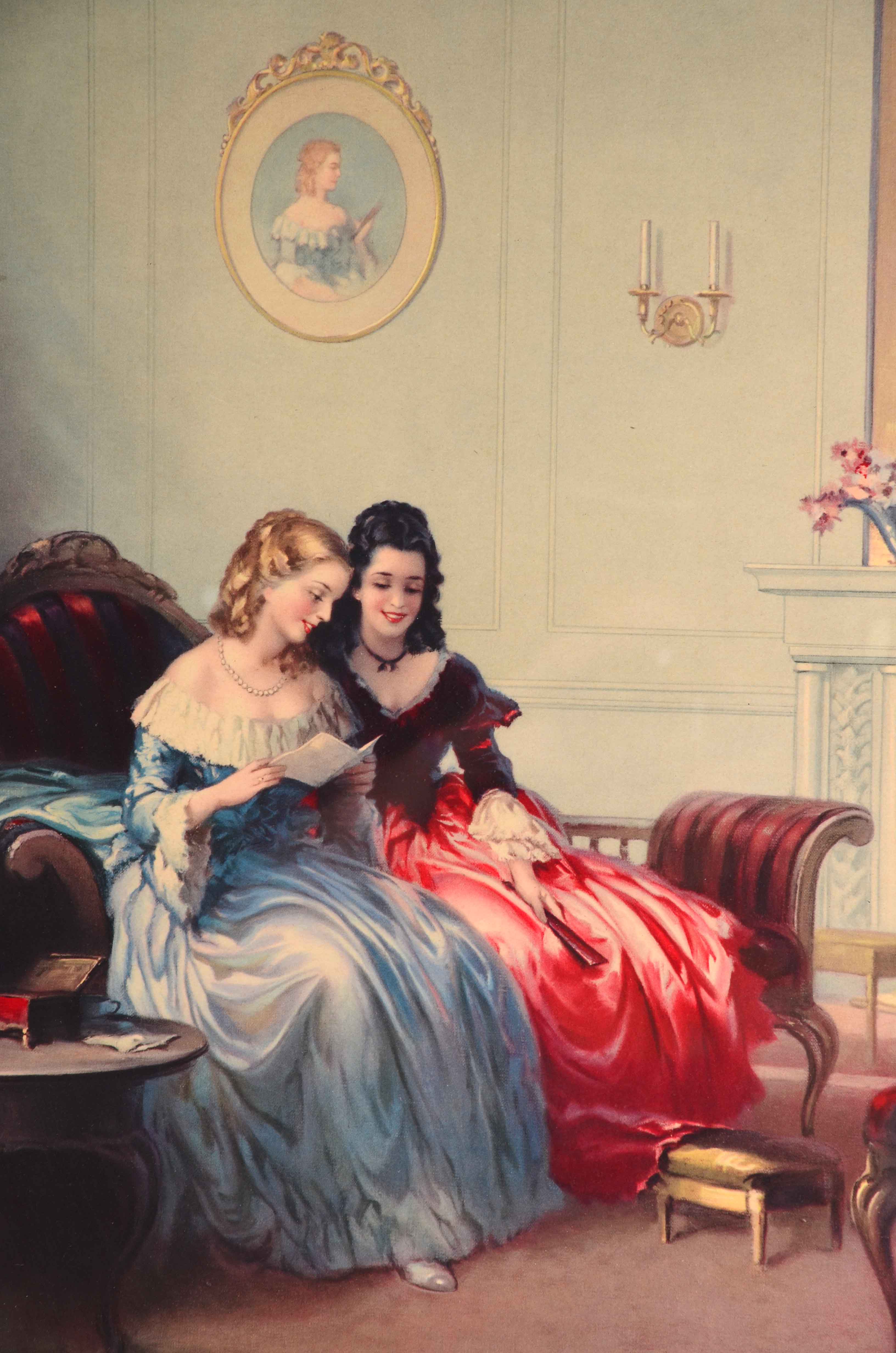 Louis Jambor Offset Lithograph after "The Message"