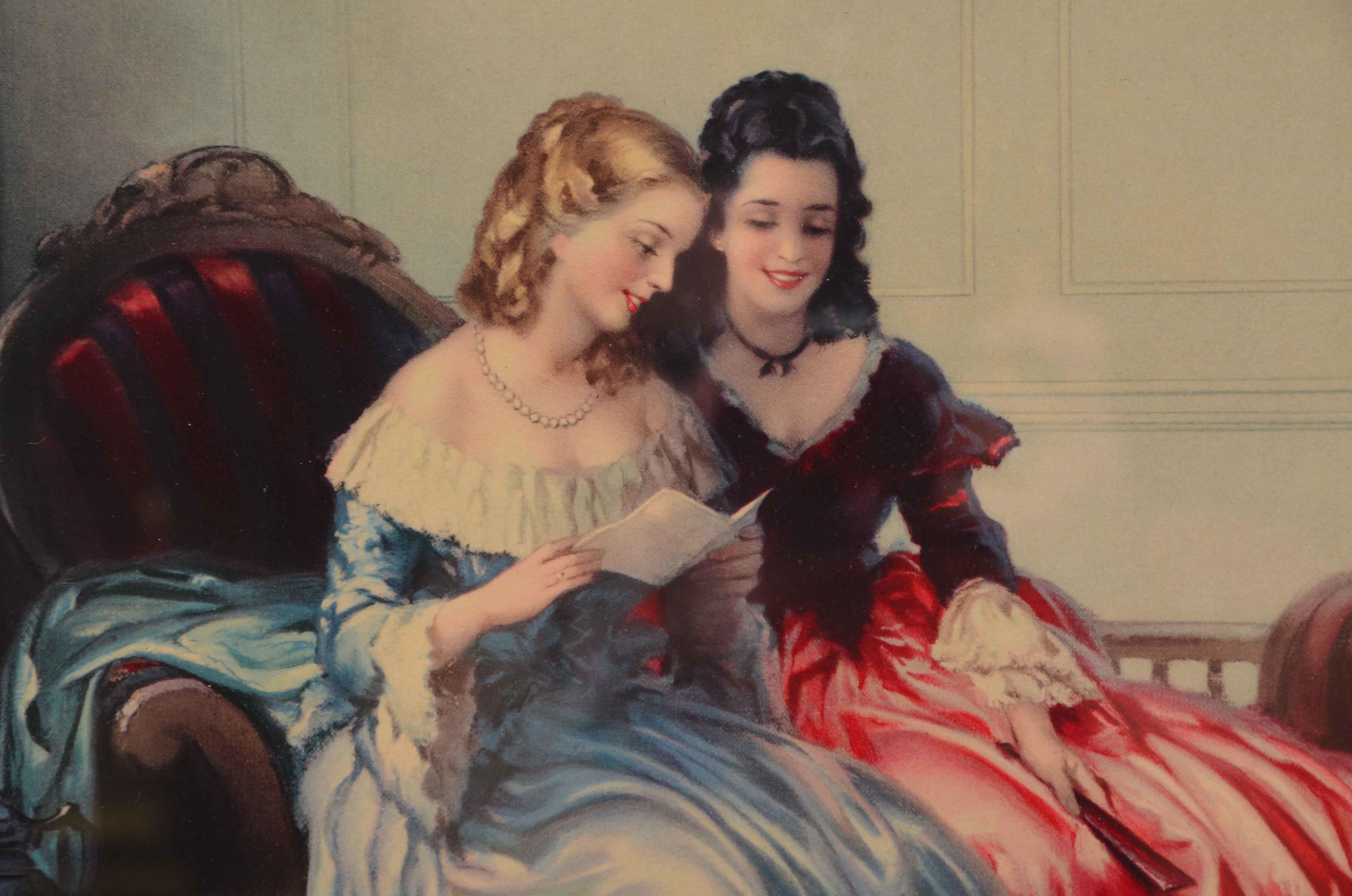 Louis Jambor Offset Lithograph after "The Message"