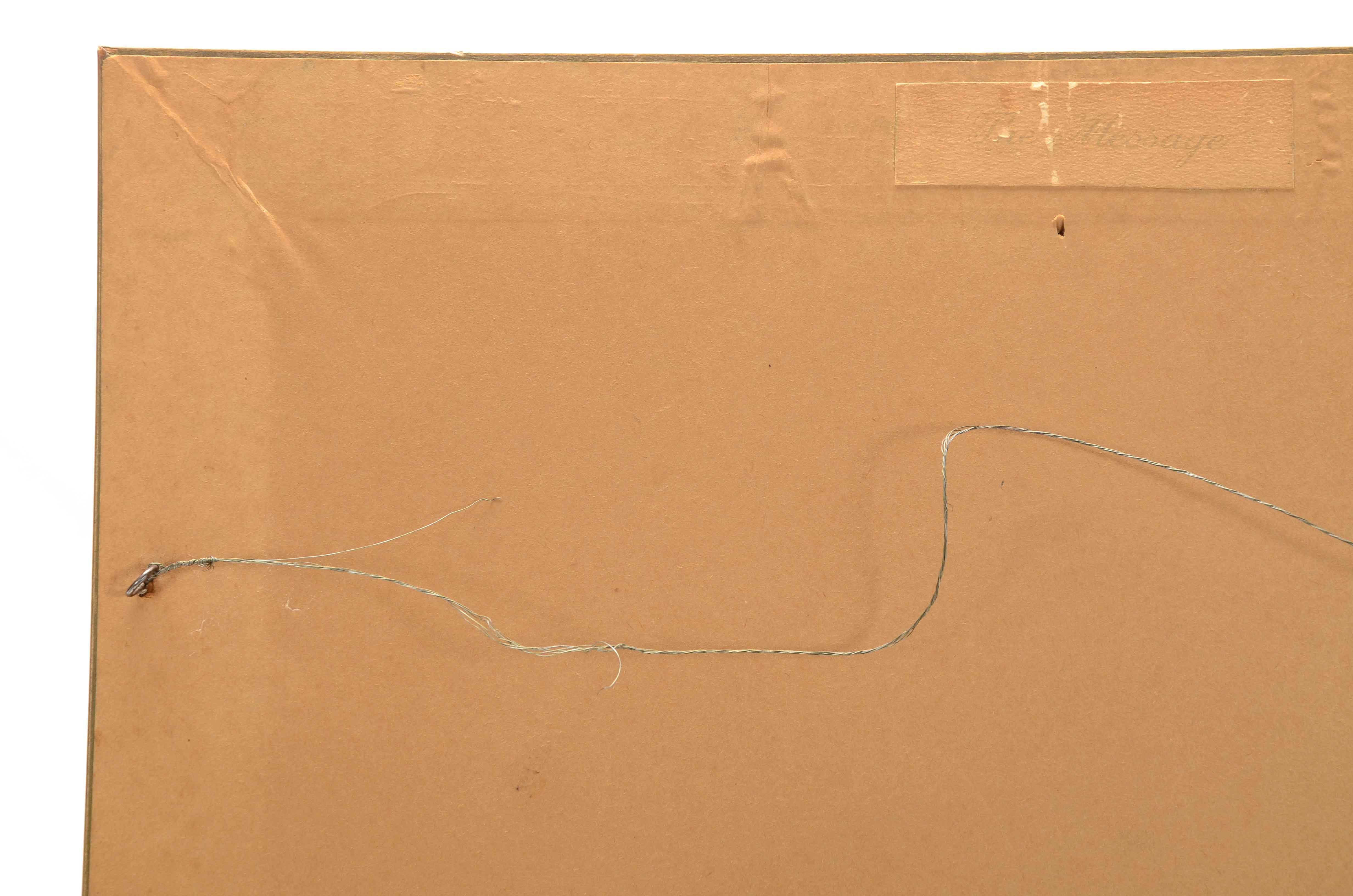 Louis Jambor Offset Lithograph after "The Message"