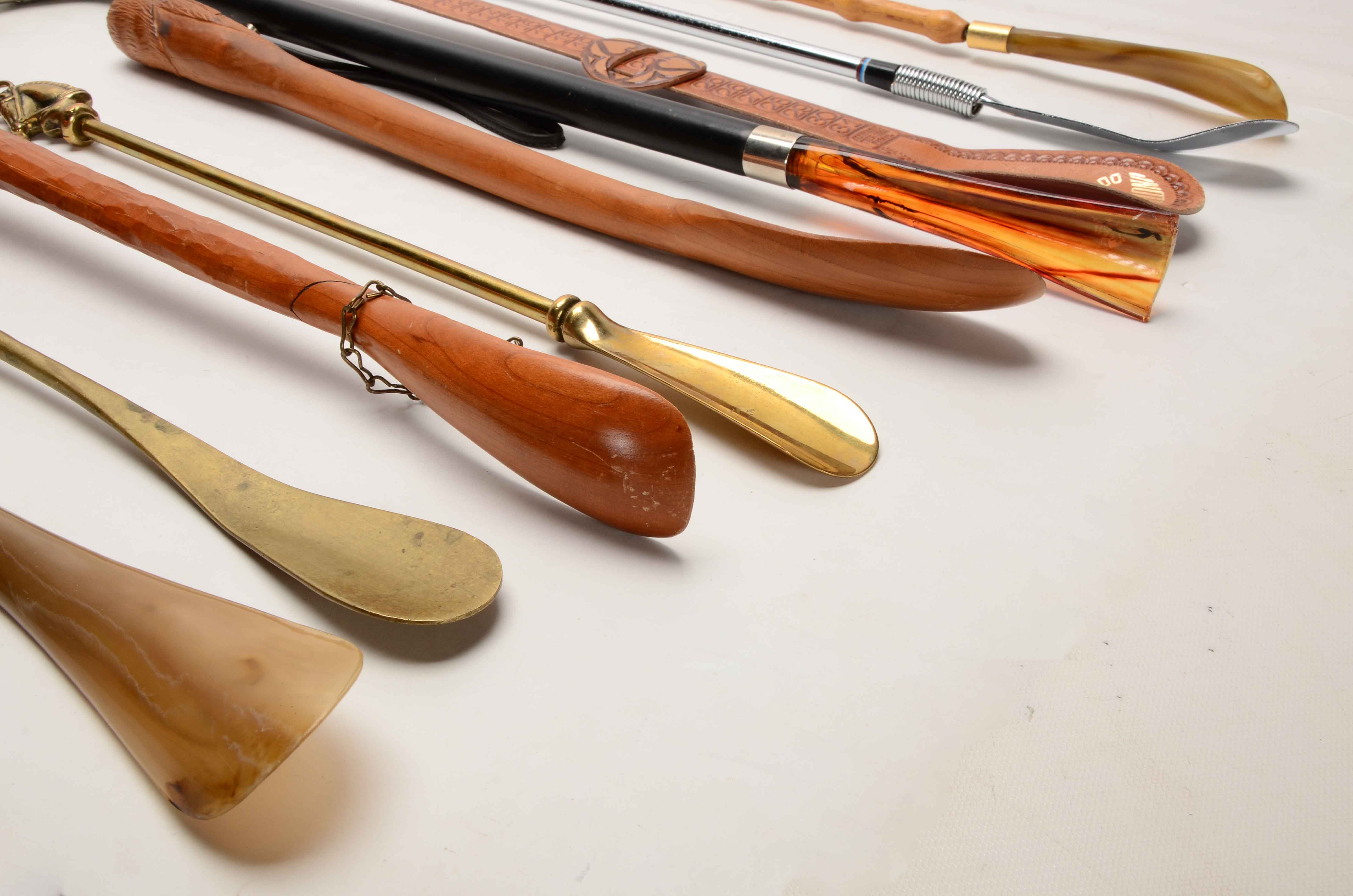 Assorted Vintage Boot Horns