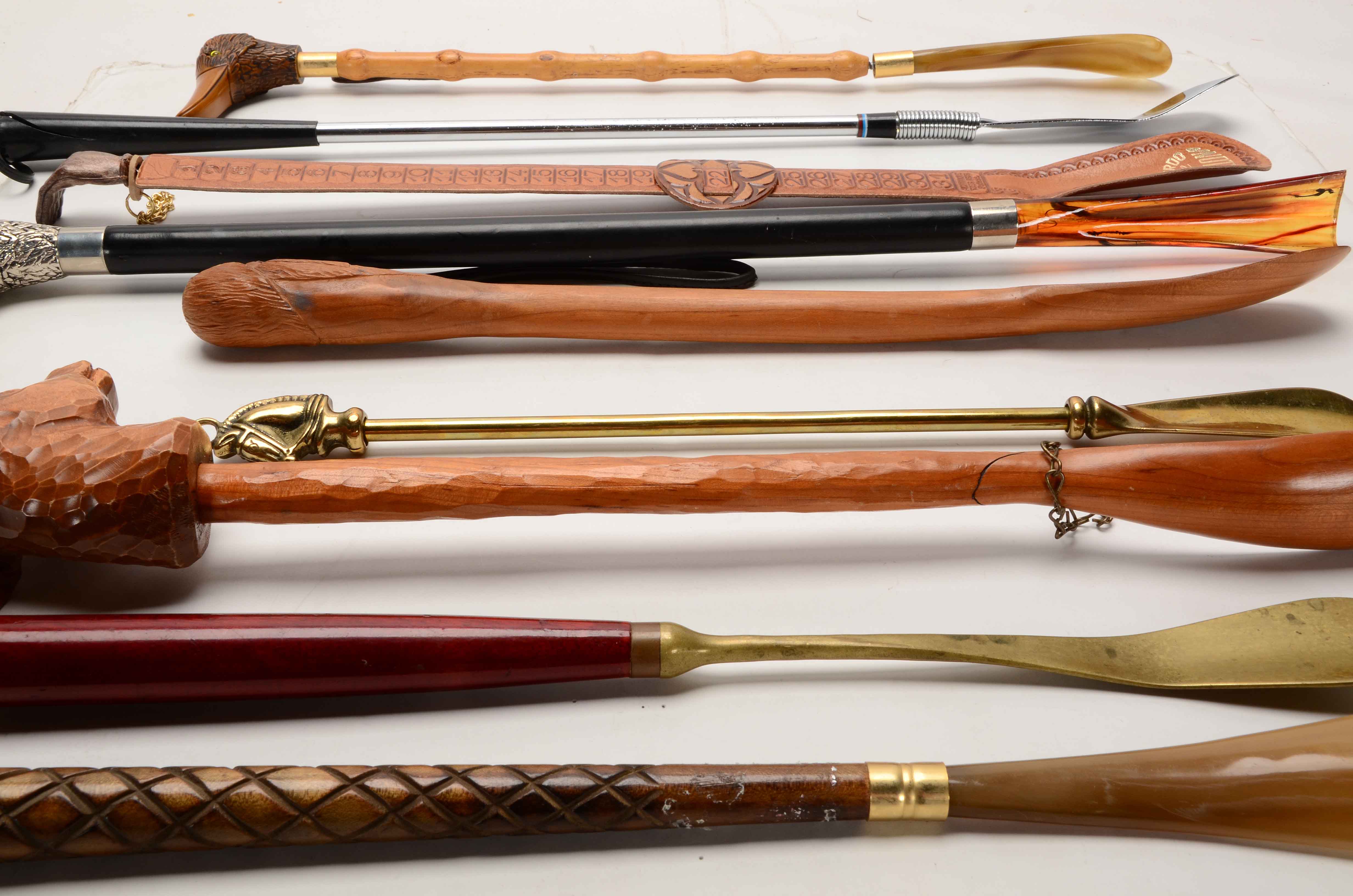 Assorted Vintage Boot Horns