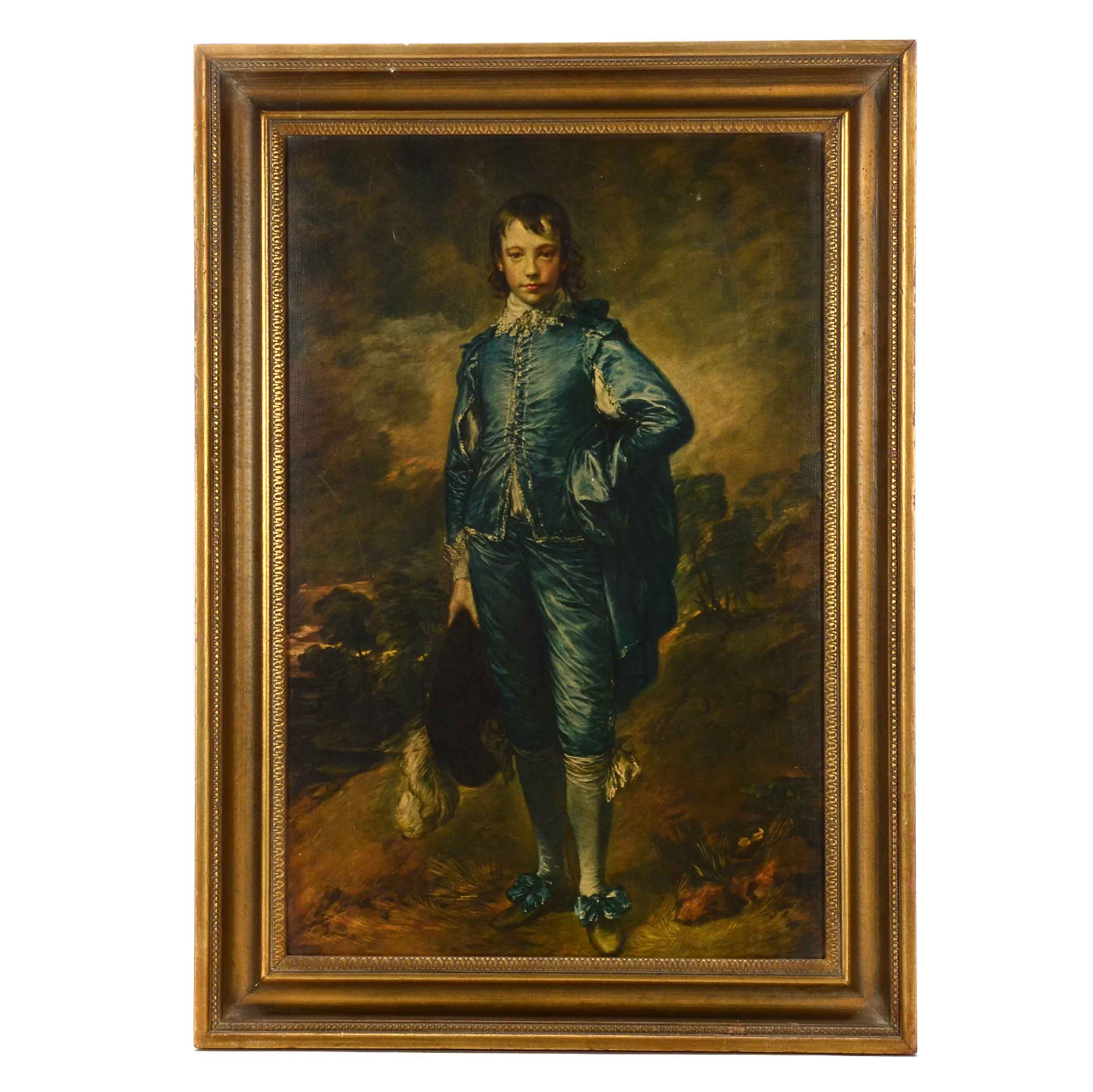 Thomas Gainsborough Giclée after "Blue Boy"