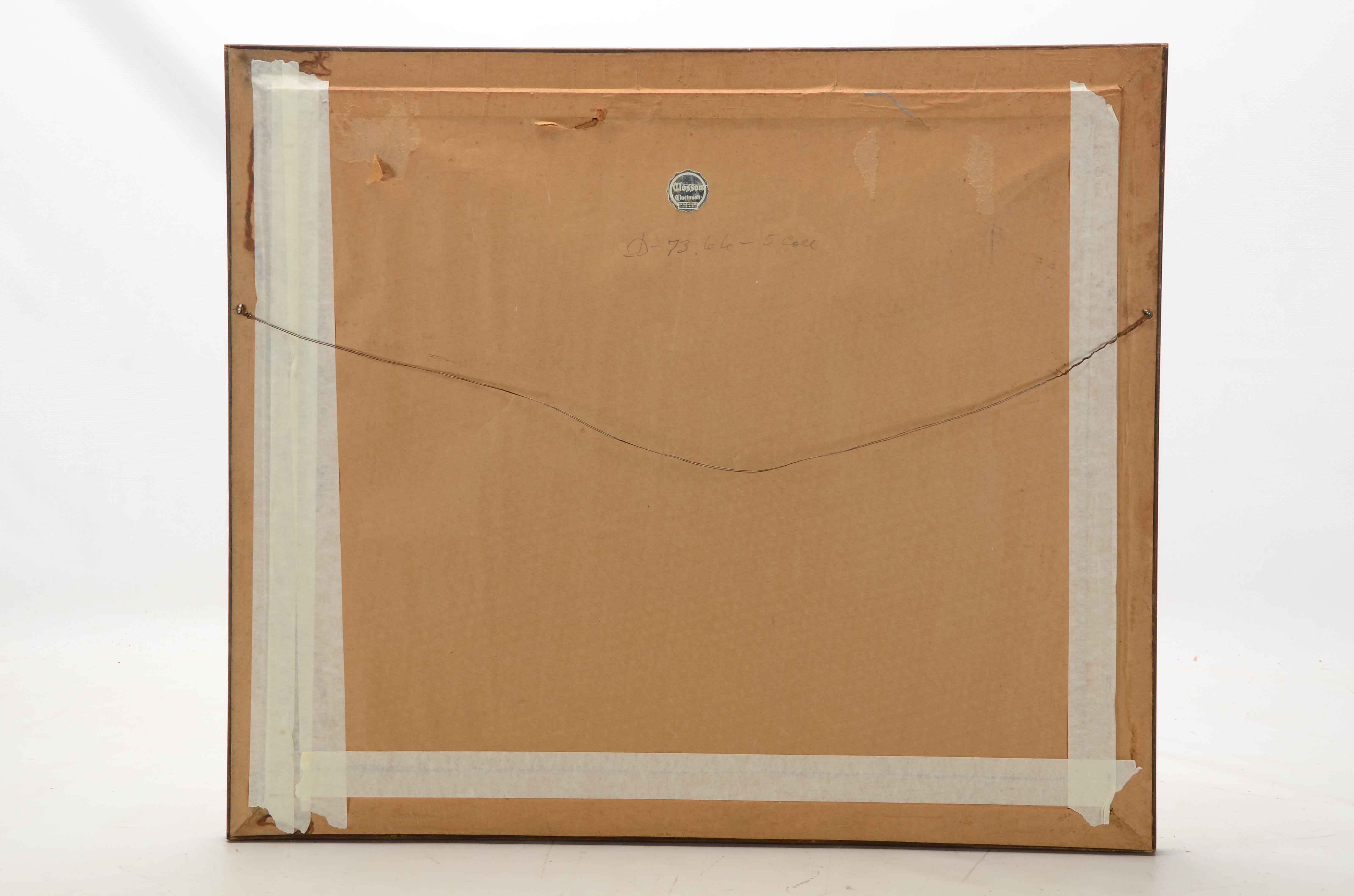 Ray Darby Original Gouache Painting "Hunting Horse"