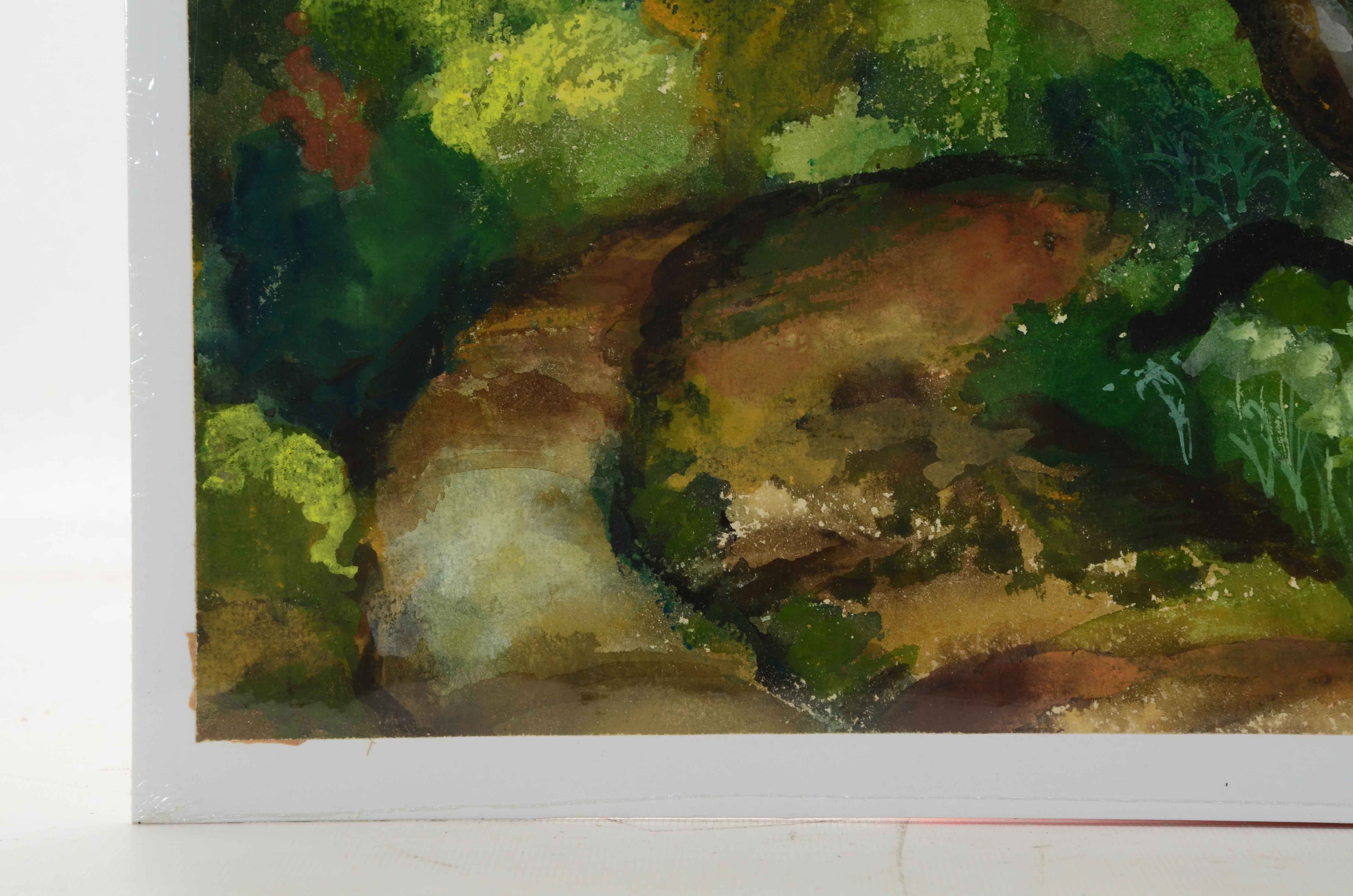 George Beyer Original Watercolor Landscape