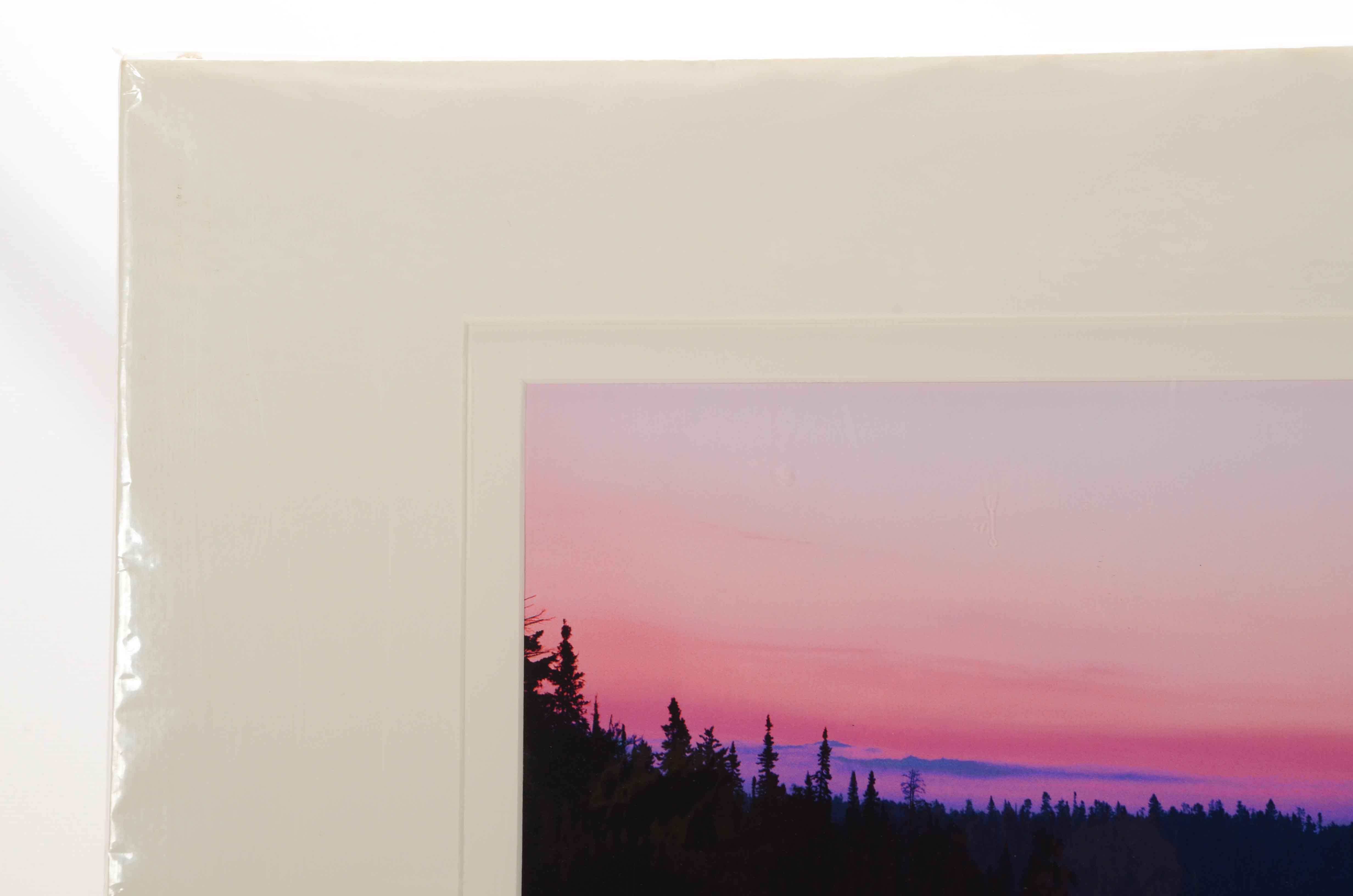 Ron Mellott Signed Limited Edition Digital Photographic Print "Quetico Sunrise"