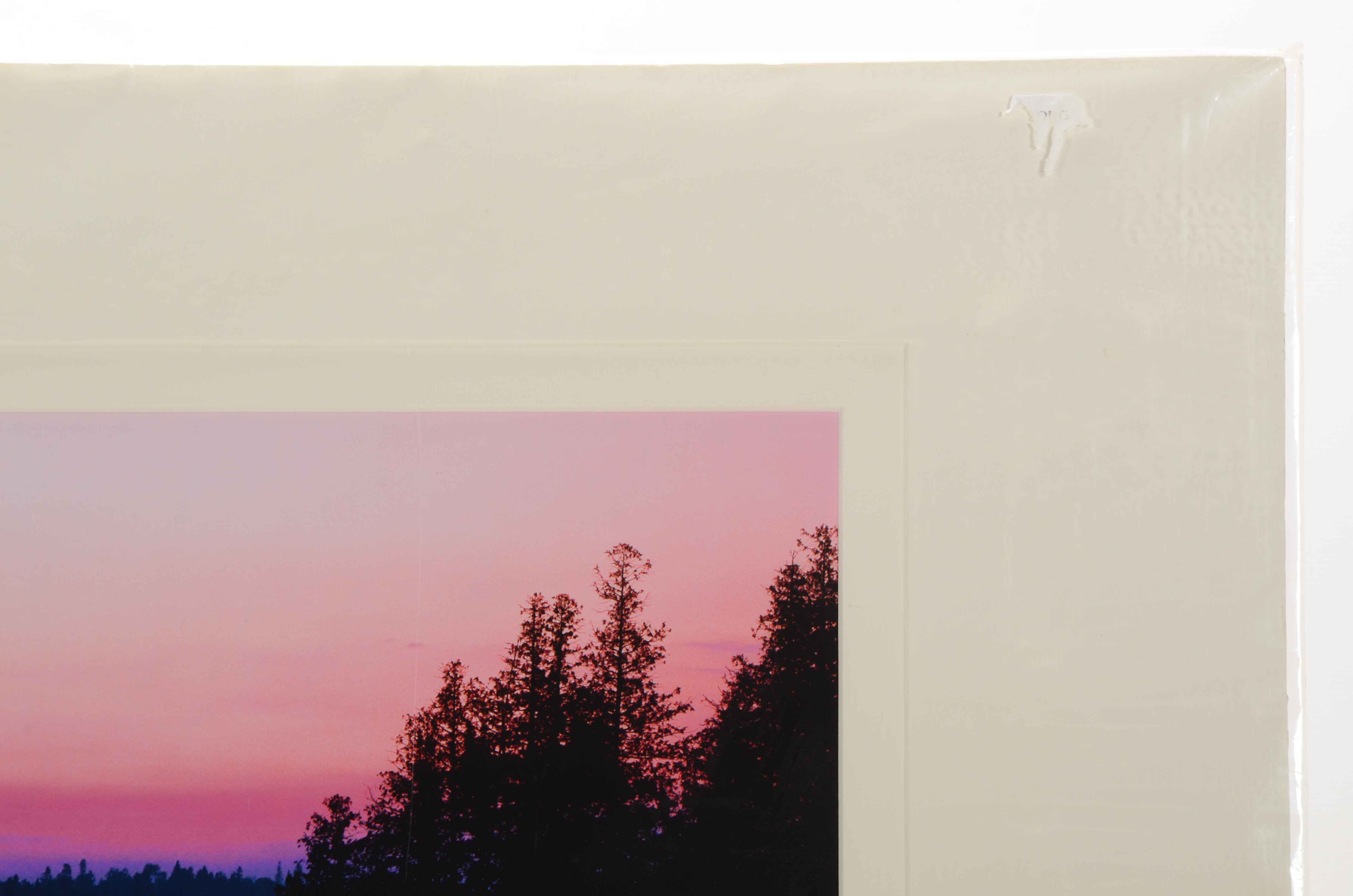 Ron Mellott Signed Limited Edition Digital Photographic Print "Quetico Sunrise"