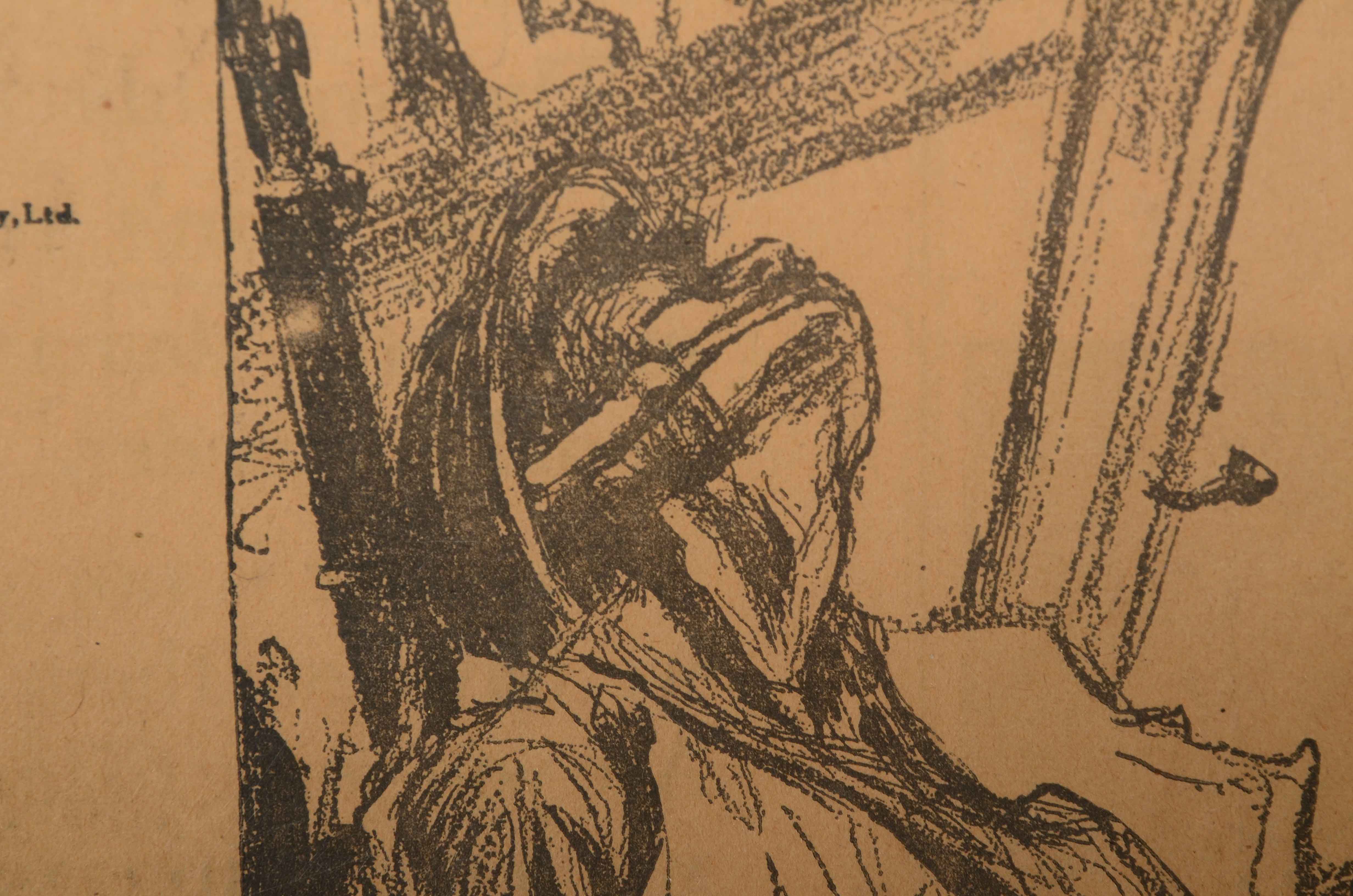 1918 "New York Times" Poster Supplement "Private Treptow's Pledge"