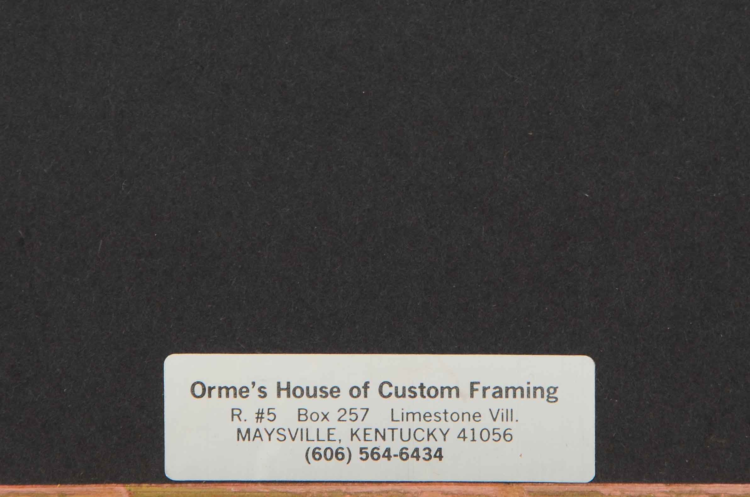 Offset Lithograph of Two Women in a Victorian Interior