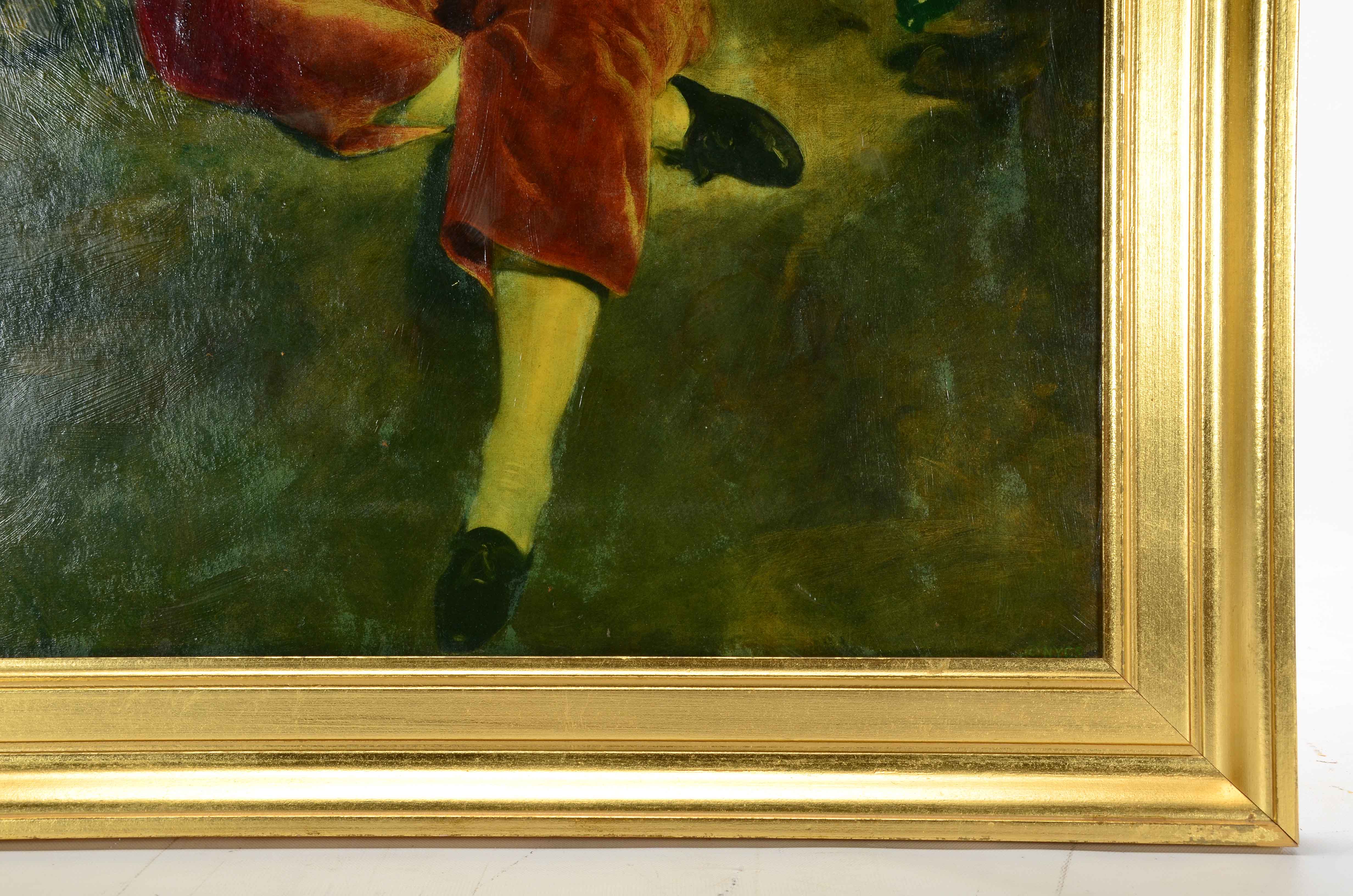 Color Photogravure after Sir Thomas Lawrence's "The Red Boy"