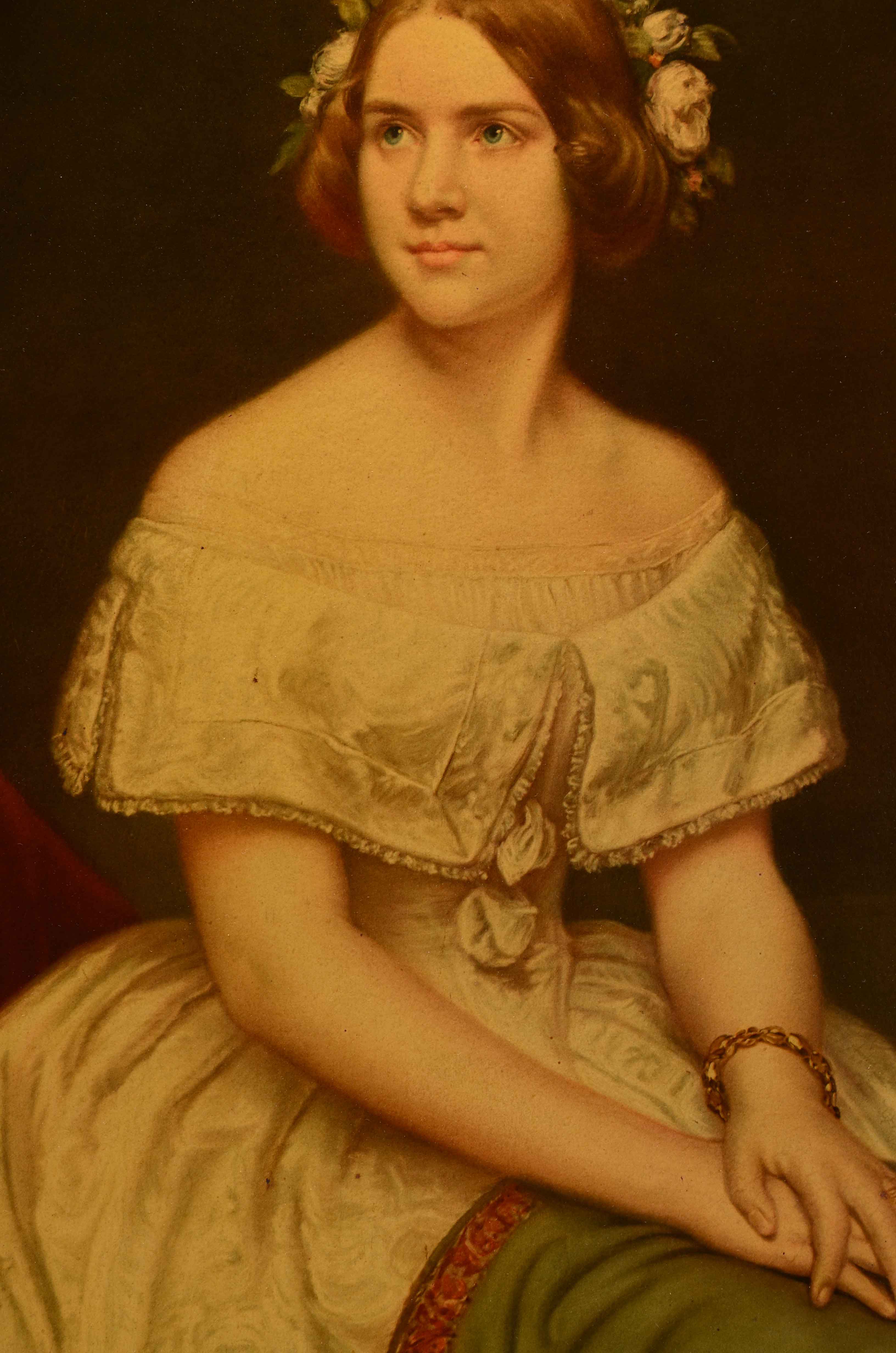 Offset Lithograph after "Jenny Lind" by Edouard Magnus