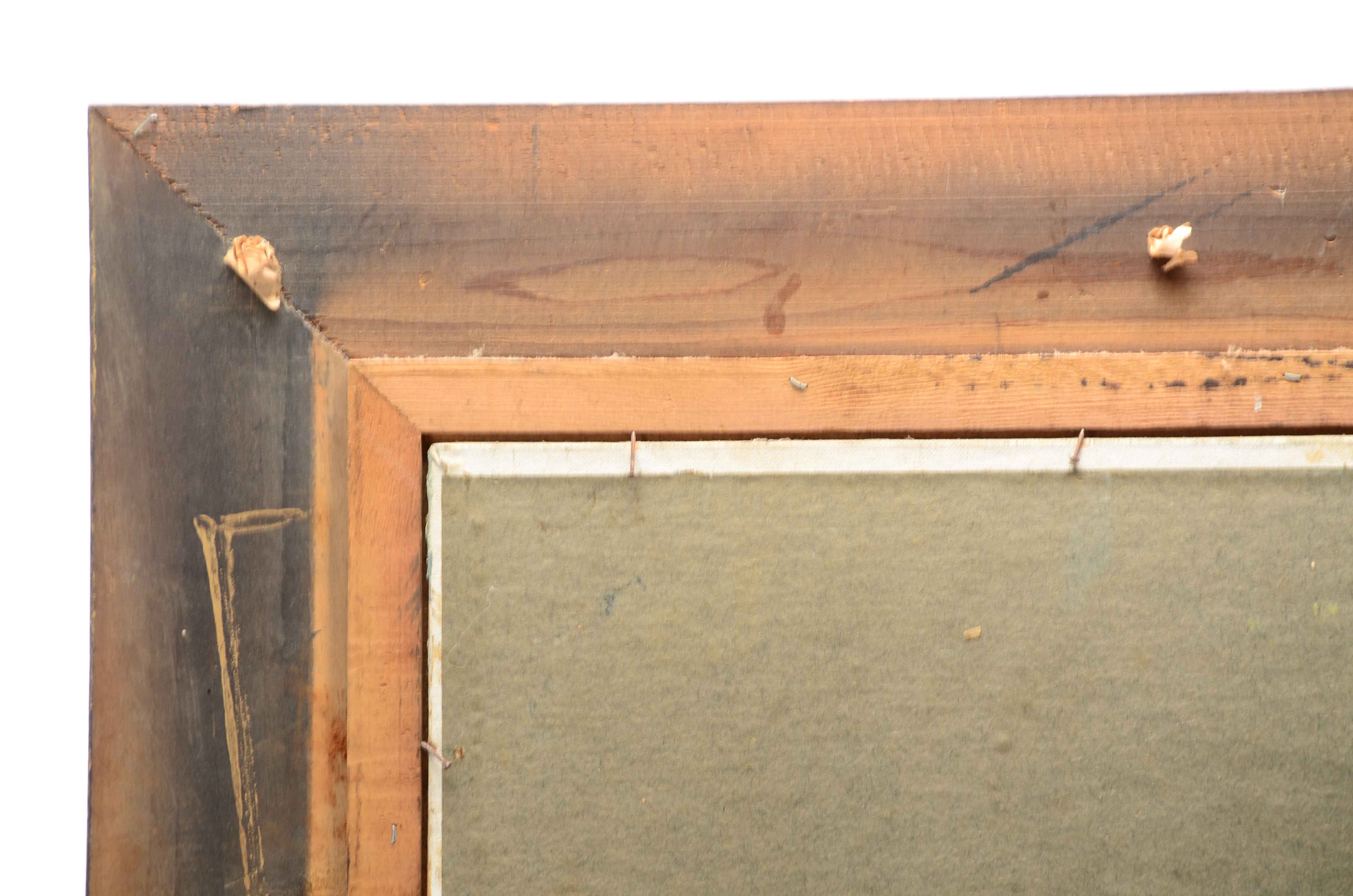 Florence Pardun Original 1978 Oil Painting on Academy Board