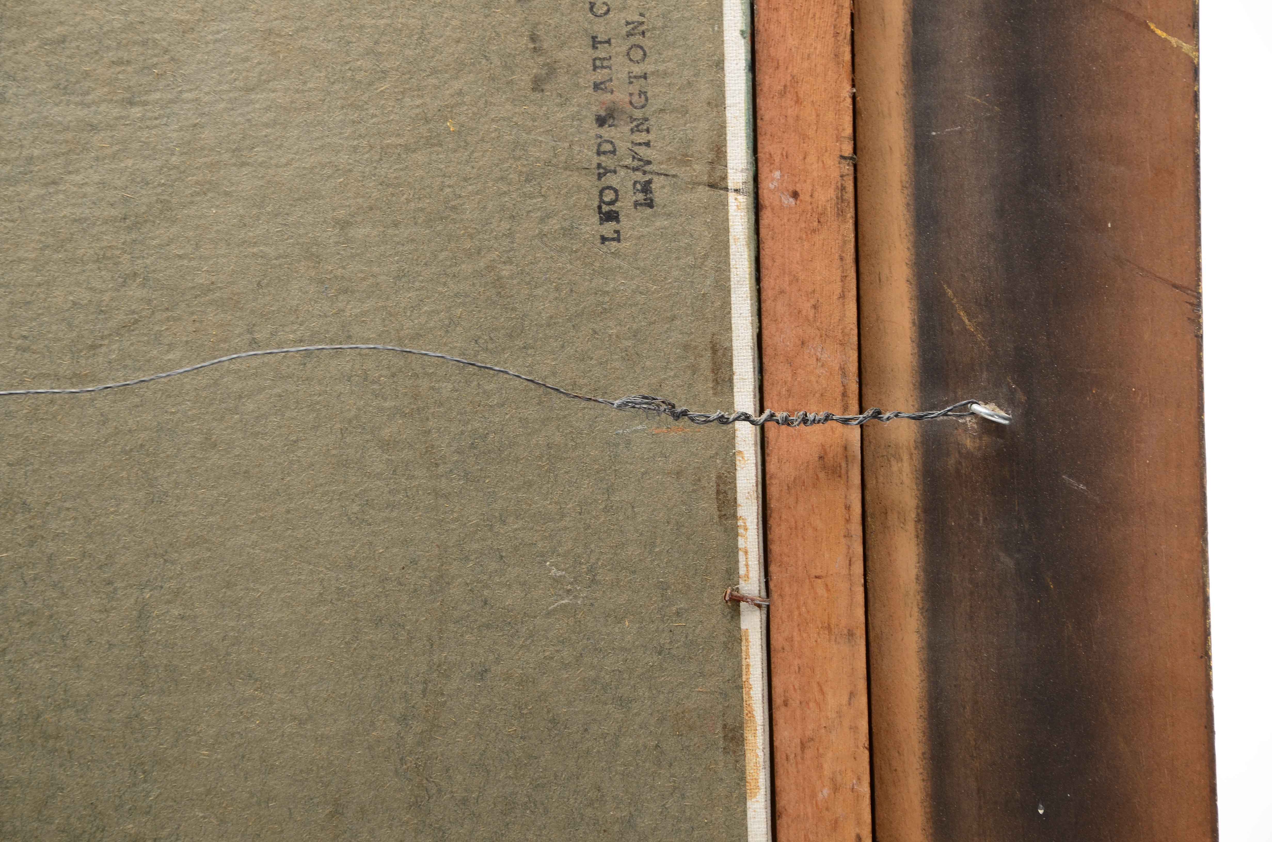 Florence Pardun Original 1978 Oil Painting on Academy Board