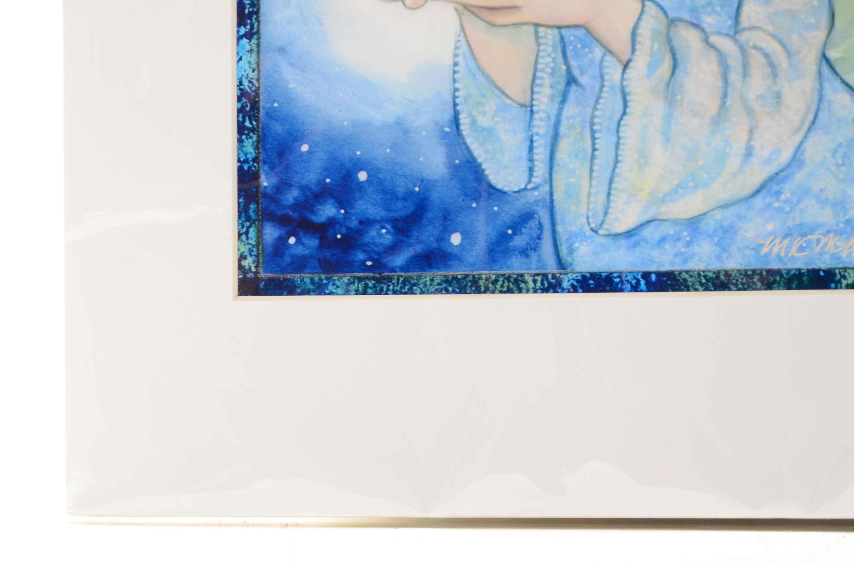 Mary Maass Signed Giclee "Winer Fairy II"