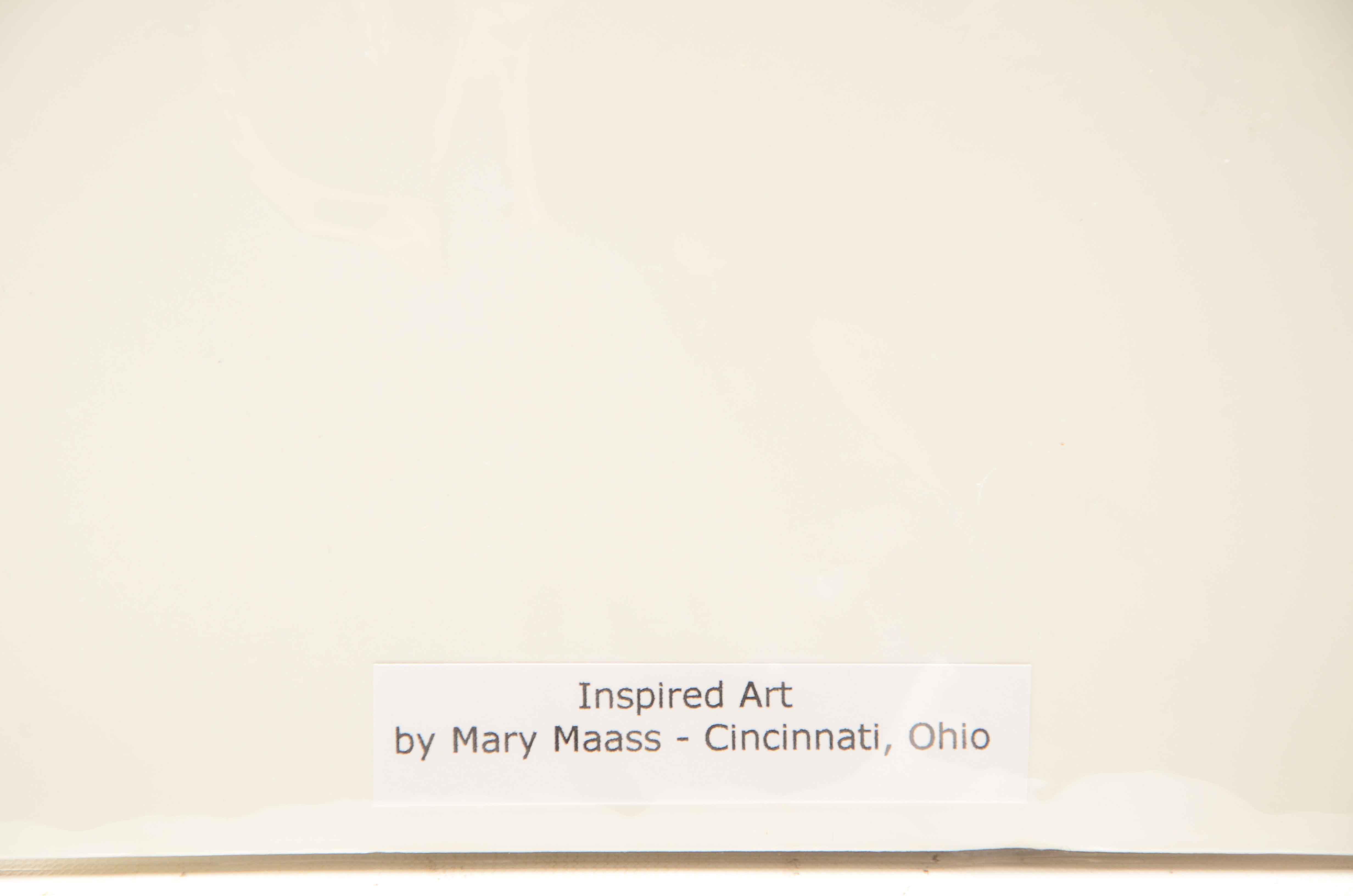 Mary Maass Signed Giclee "Winer Fairy II"