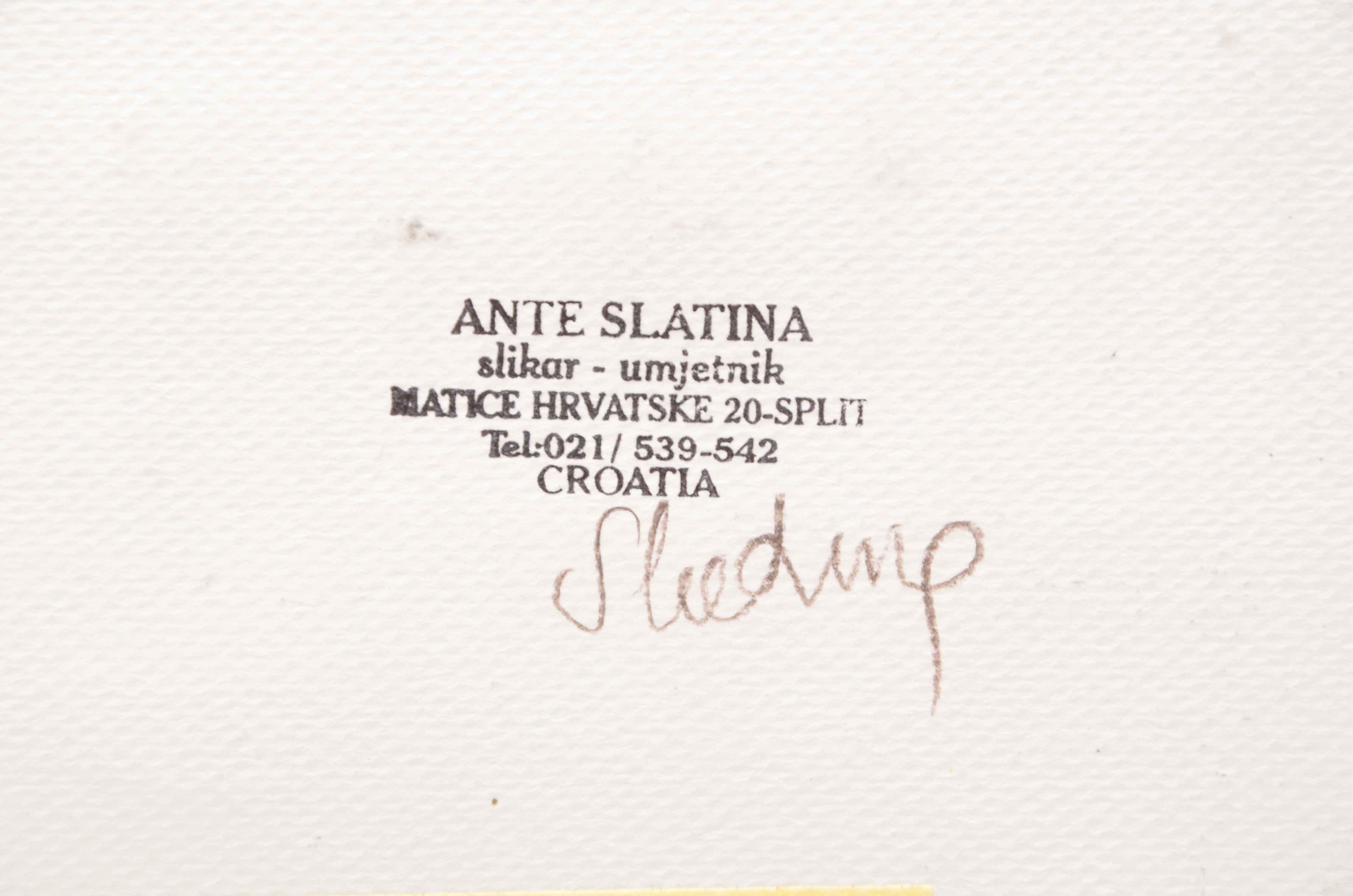 Pair of Hand-Colored Giclees on Paper After Ante Slatina