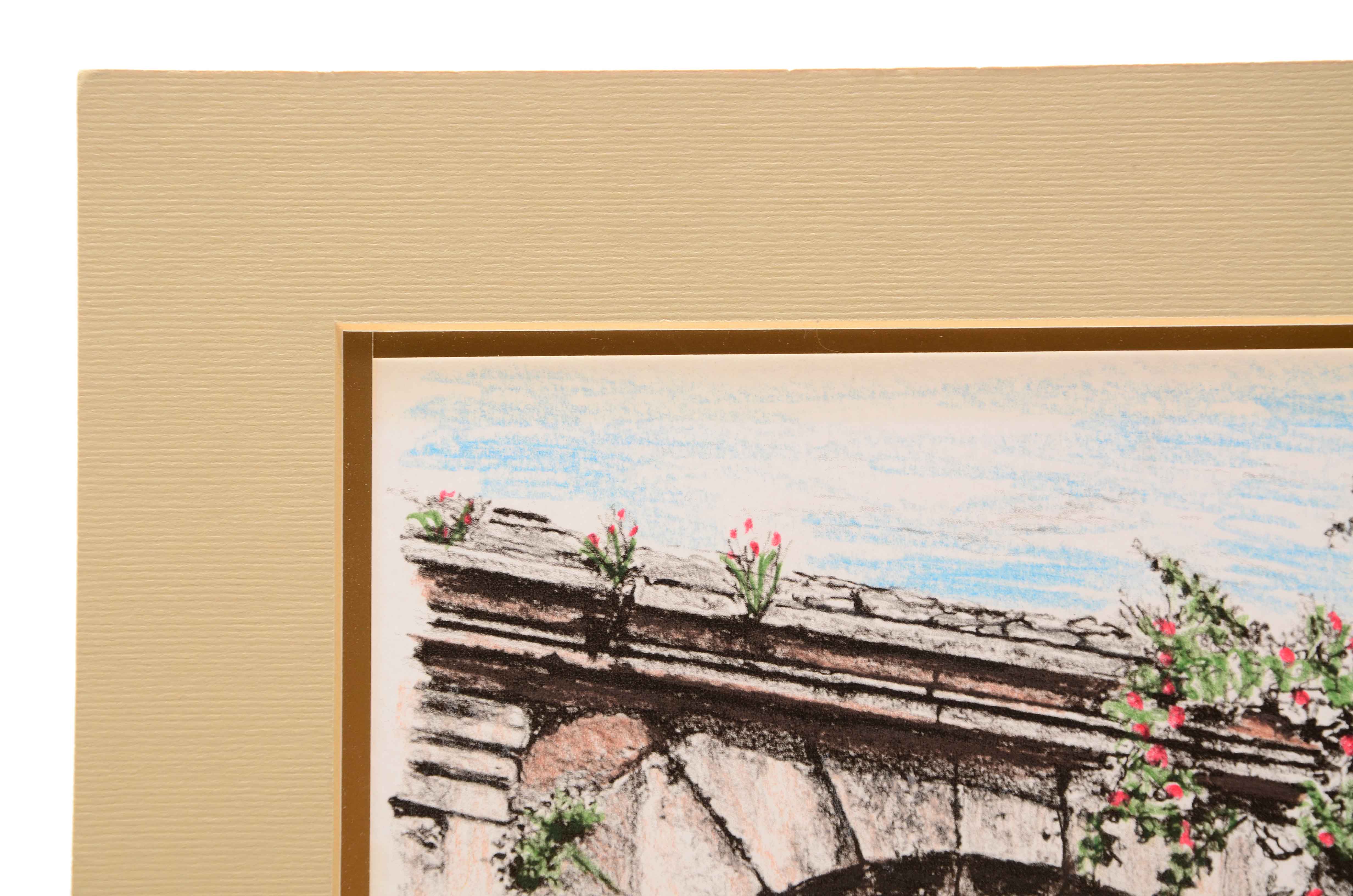 Pair of Hand-Colored Giclees on Paper After Ante Slatina