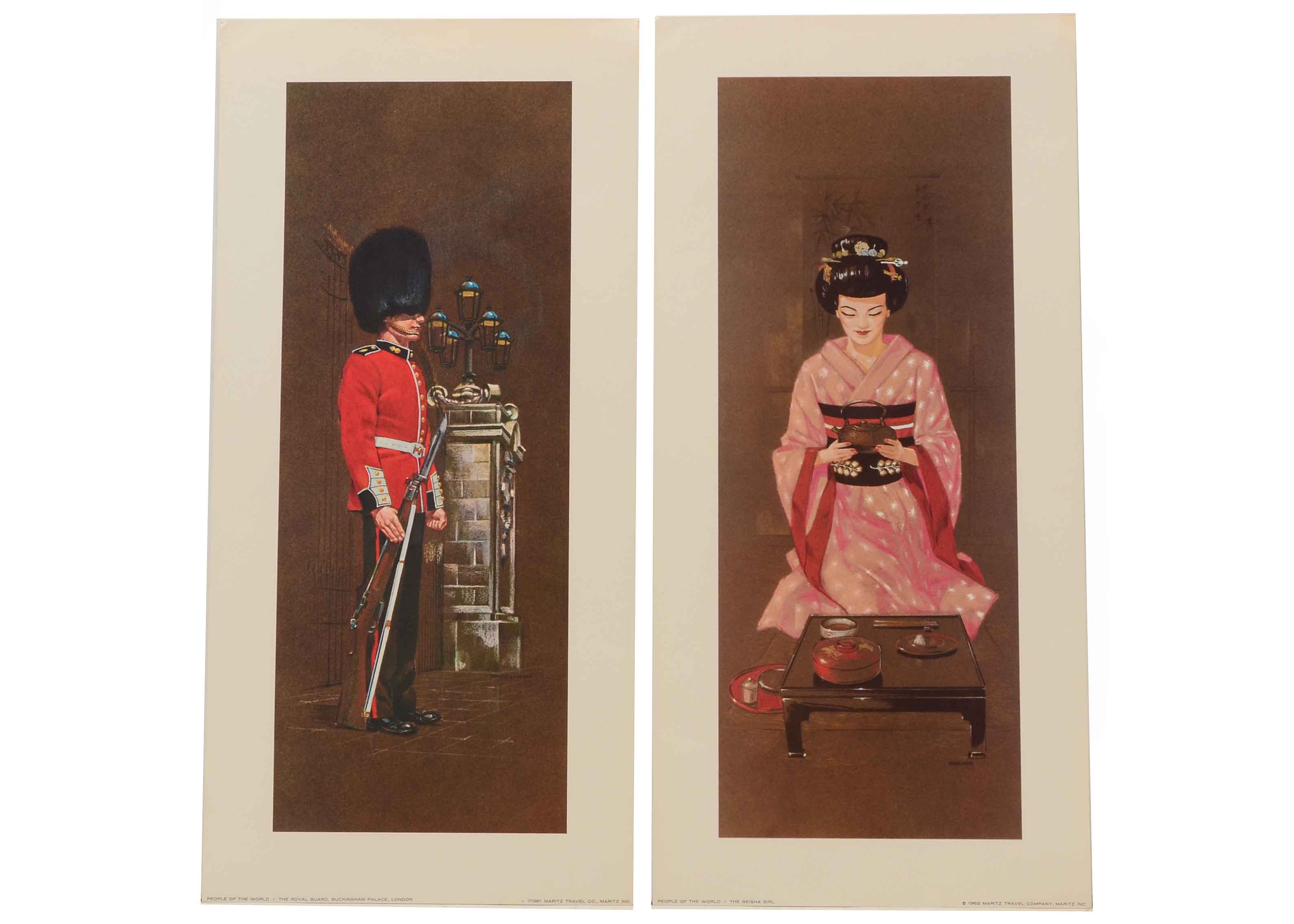 Collection of Offset Lithographs from "People of the World"