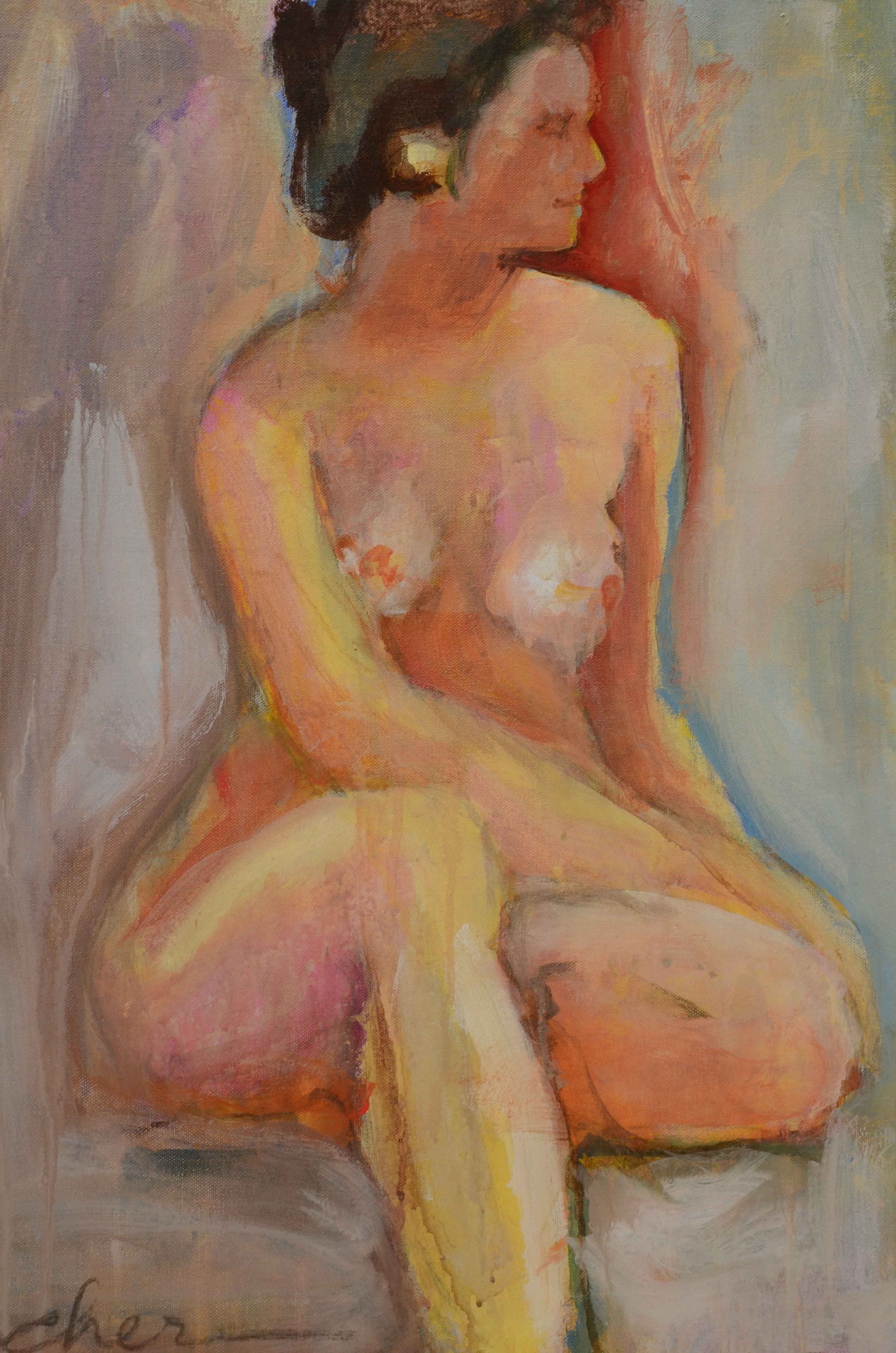 Charlotte Eicher Original Oil Painting on Canvas