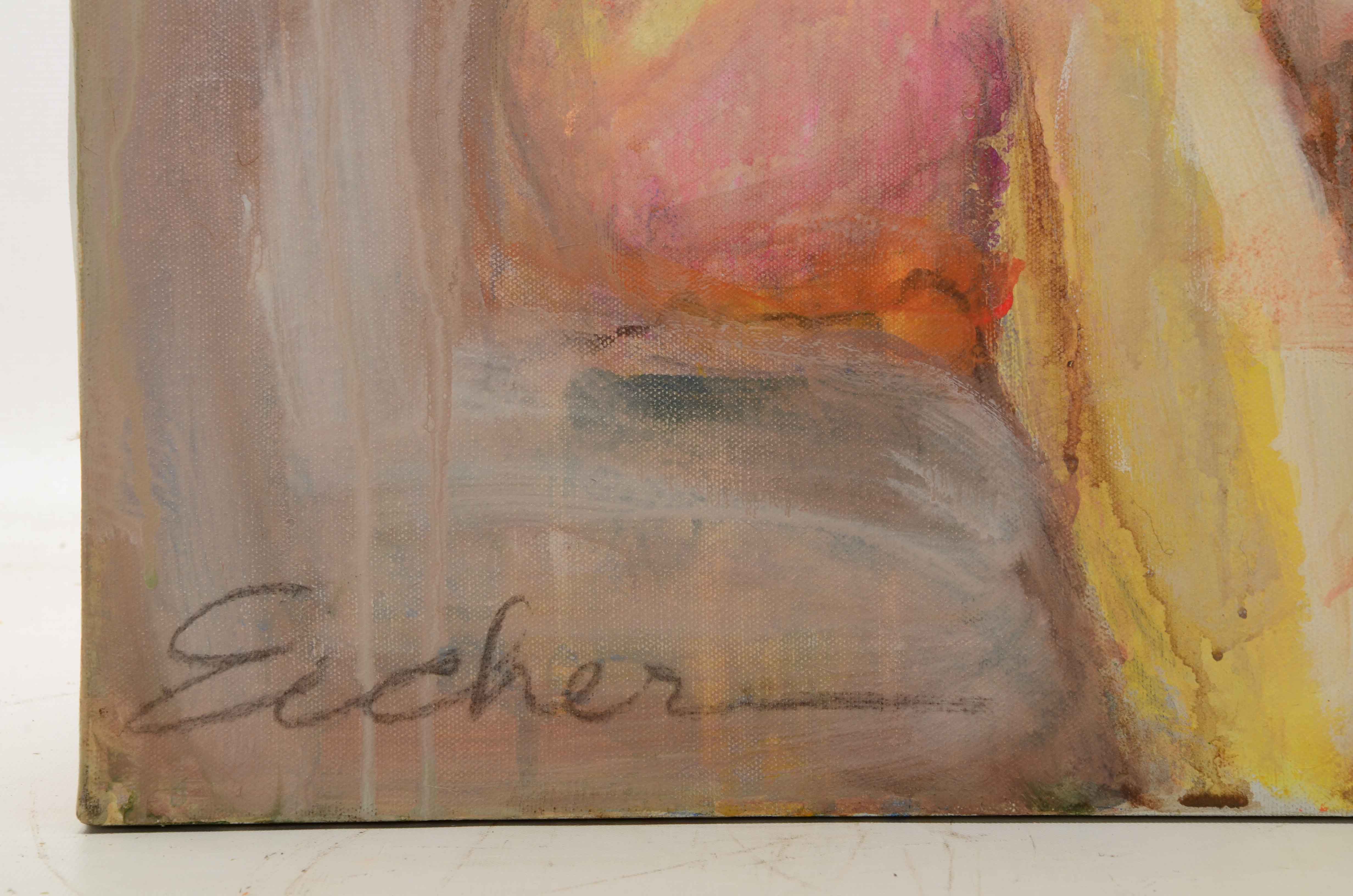 Charlotte Eicher Original Oil Painting on Canvas