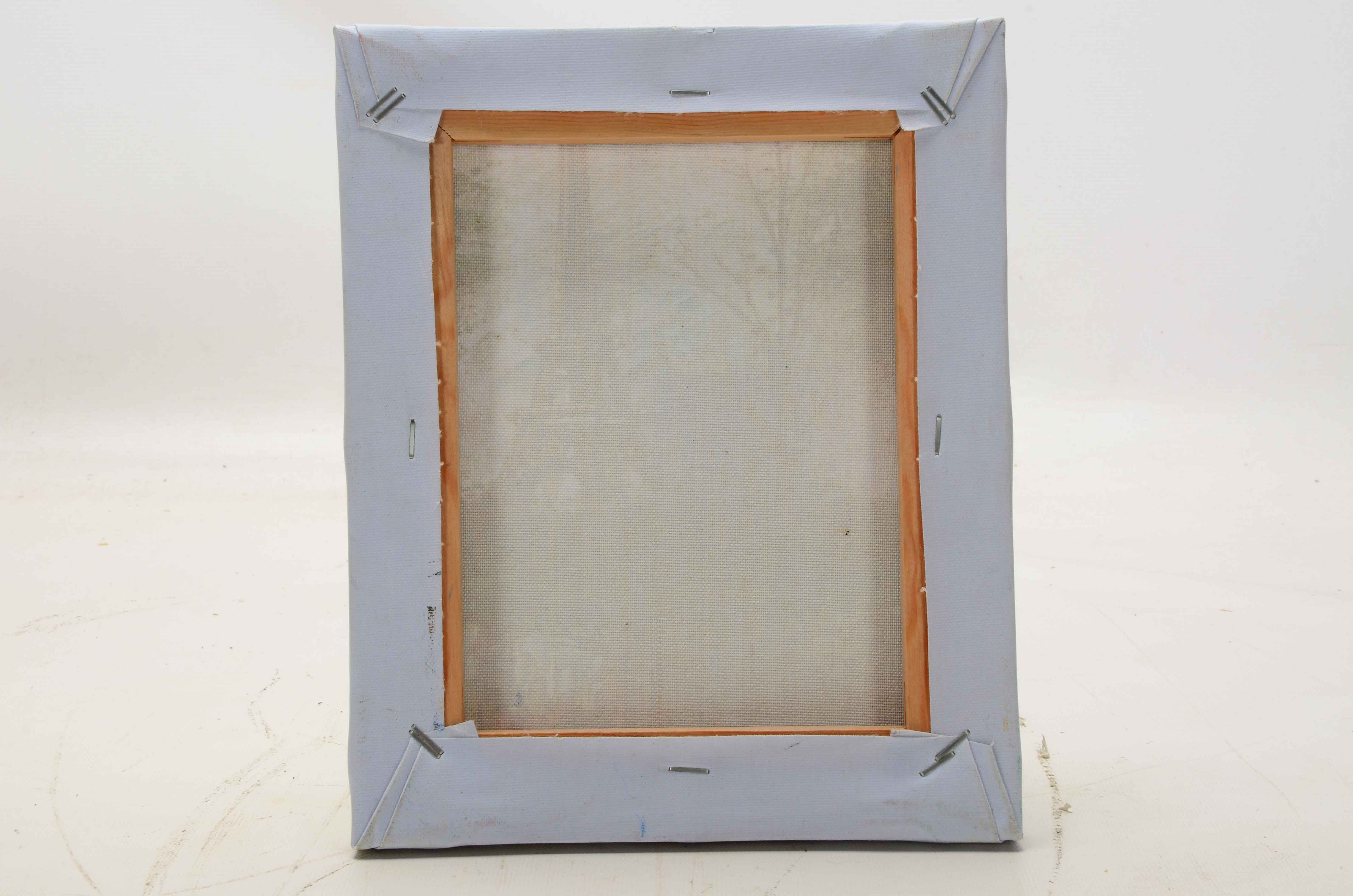 Burns Original Acrylic on Canvas Painting of Paris