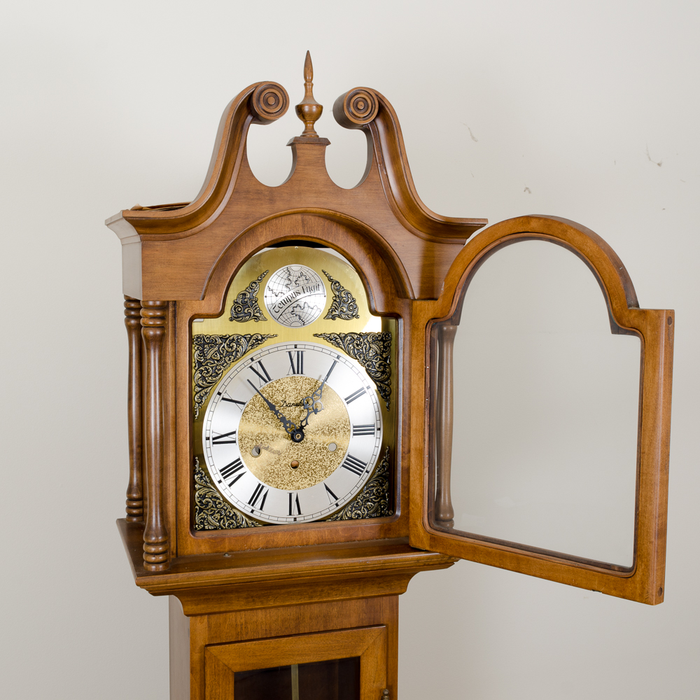 Daneker "Tempus Fugit" Grandmother Clock