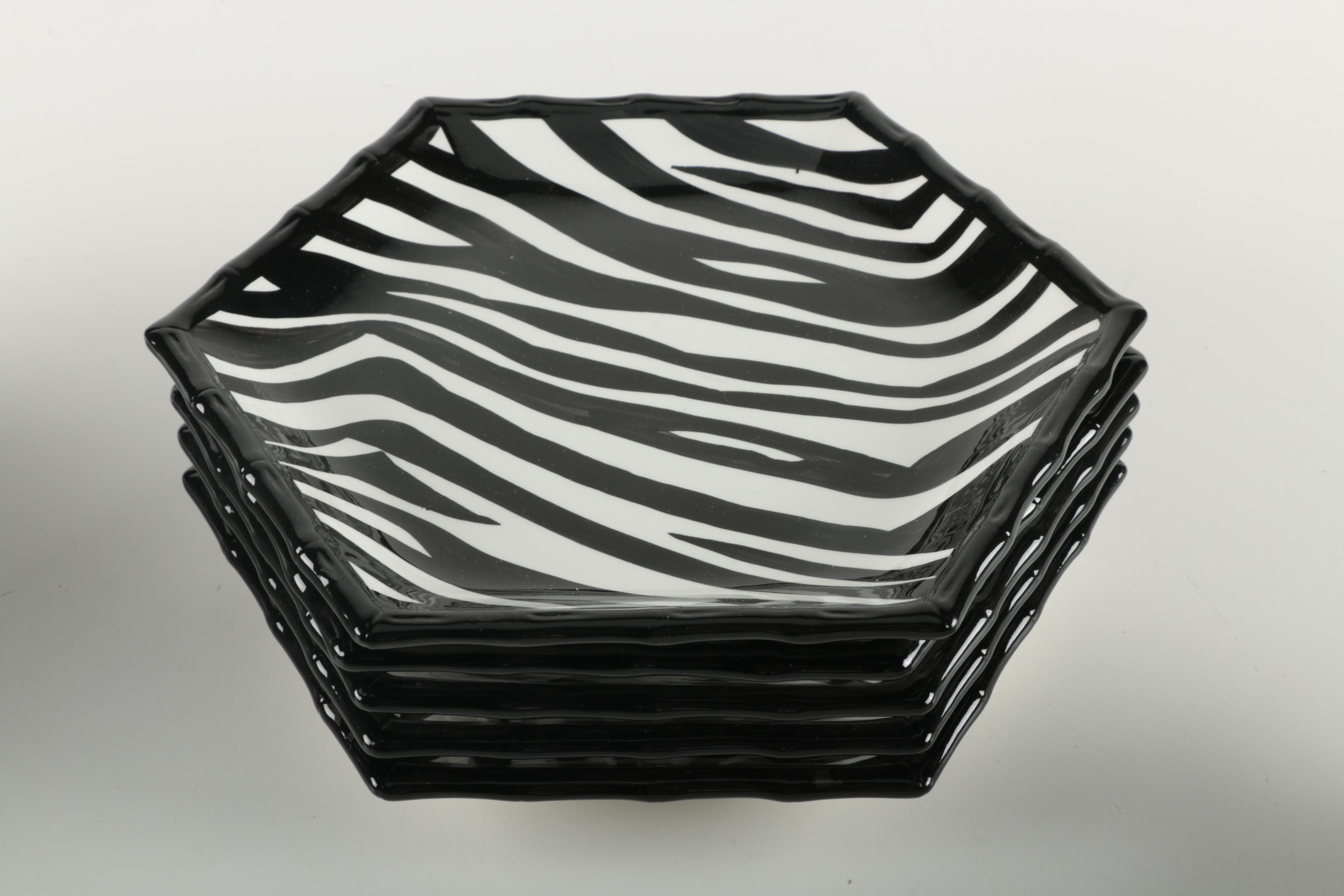 Roscher & Co "Zebra" Place Settings