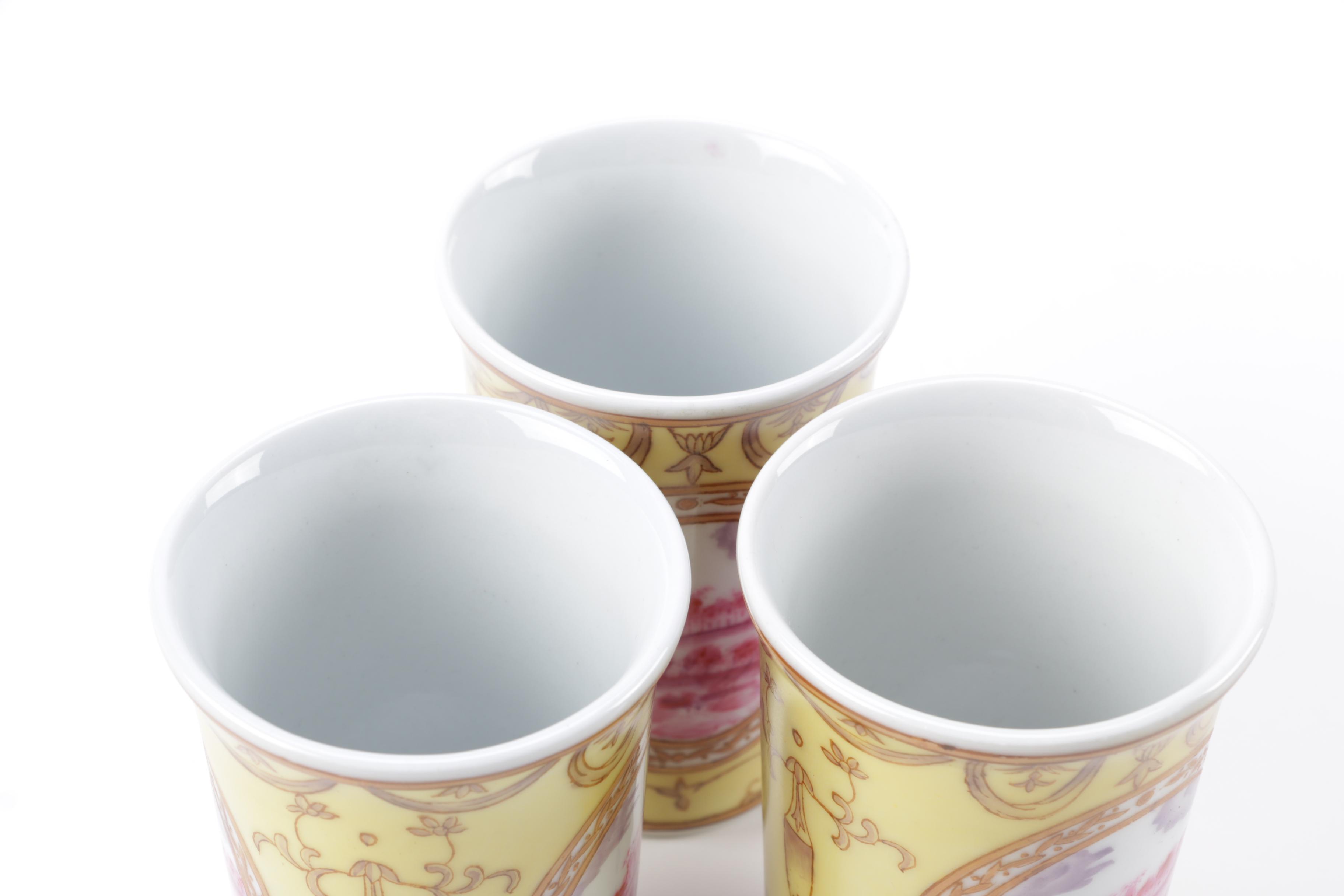 Three Ceramic Cups