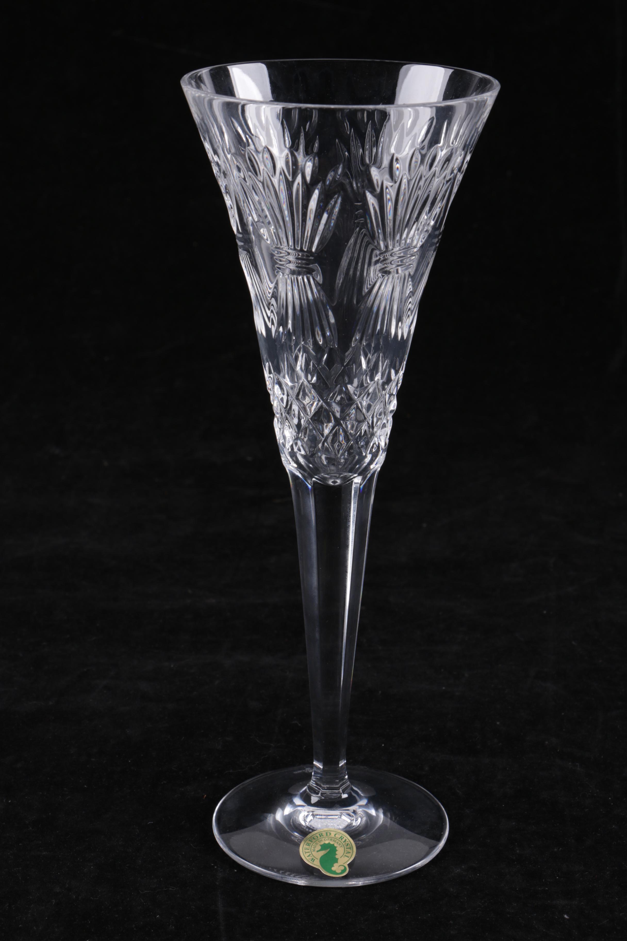 Waterford Crystal "Millennium Series: Prosperity" Champagne Glasses