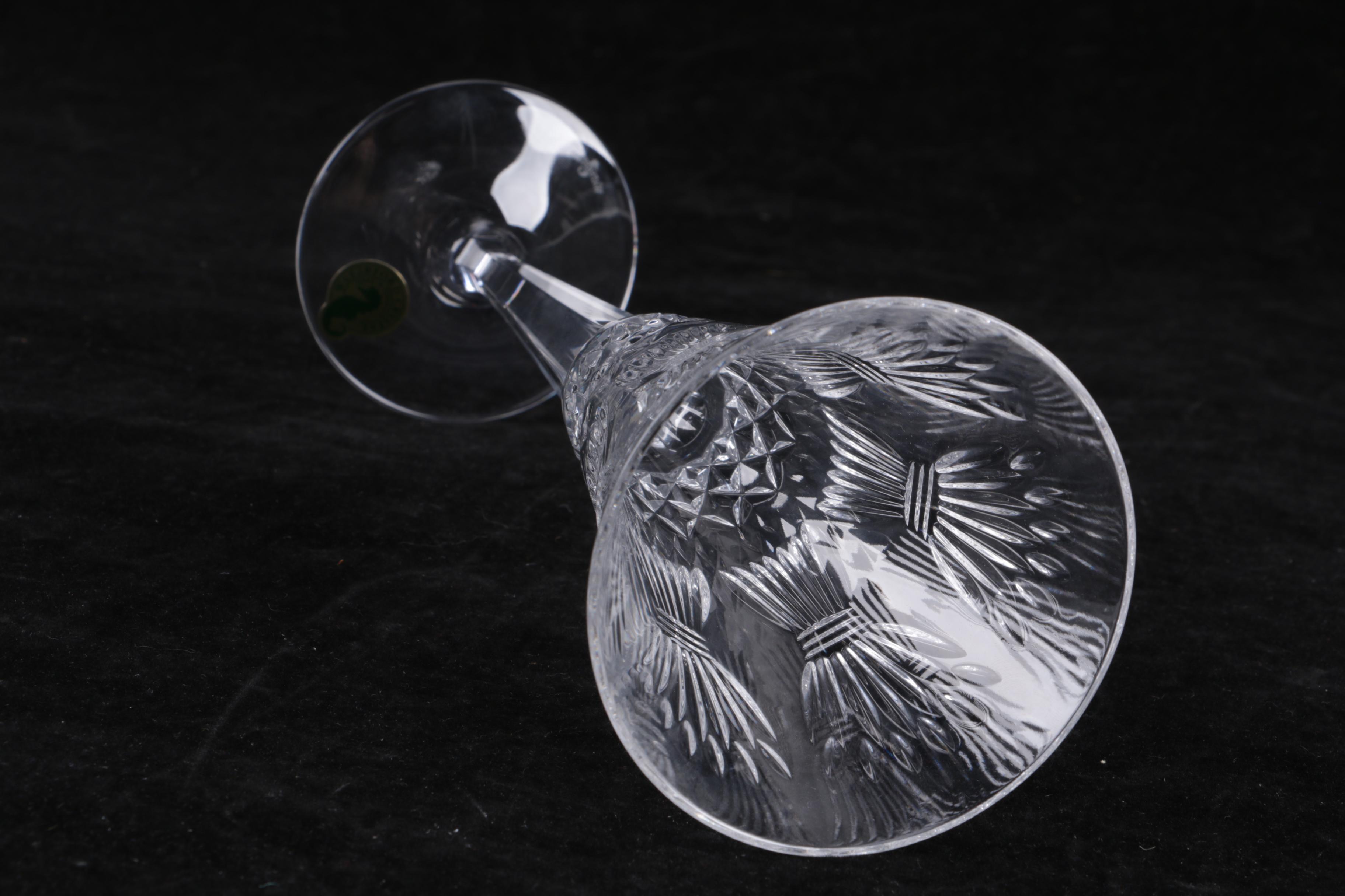 Waterford Crystal "Millennium Series: Prosperity" Champagne Glasses