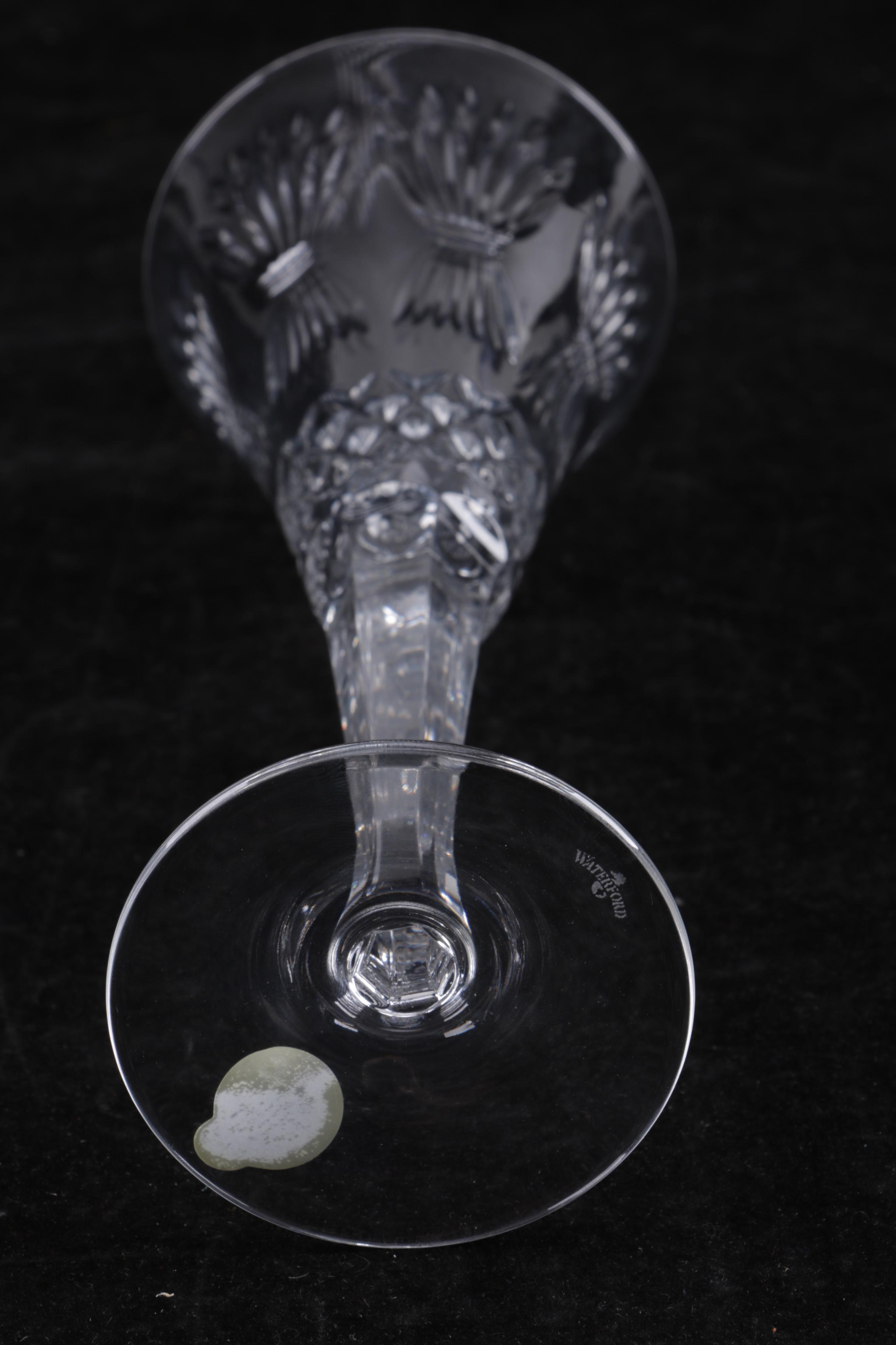 Waterford Crystal "Millennium Series: Prosperity" Champagne Glasses