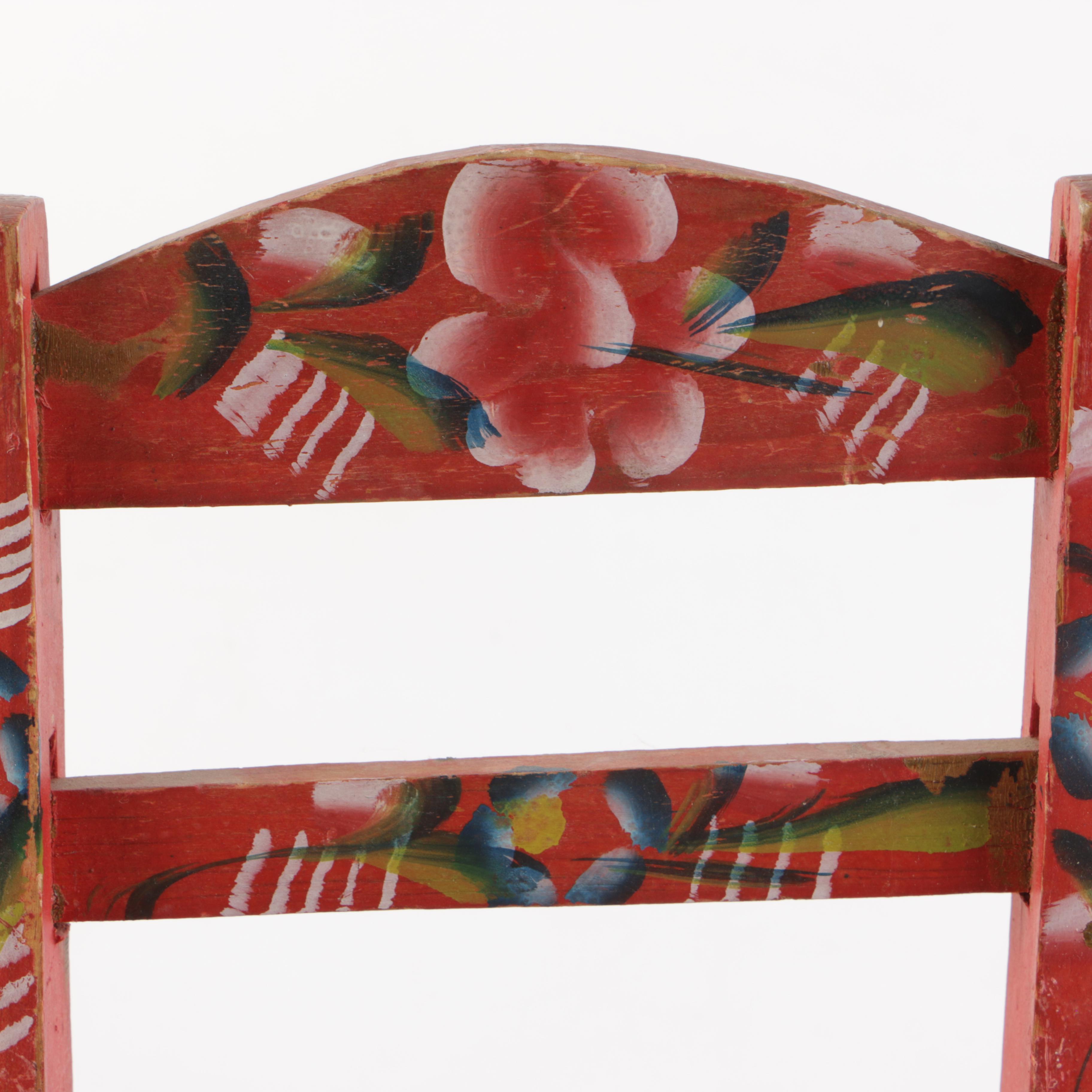 Childrens Chairs with Rush Seats