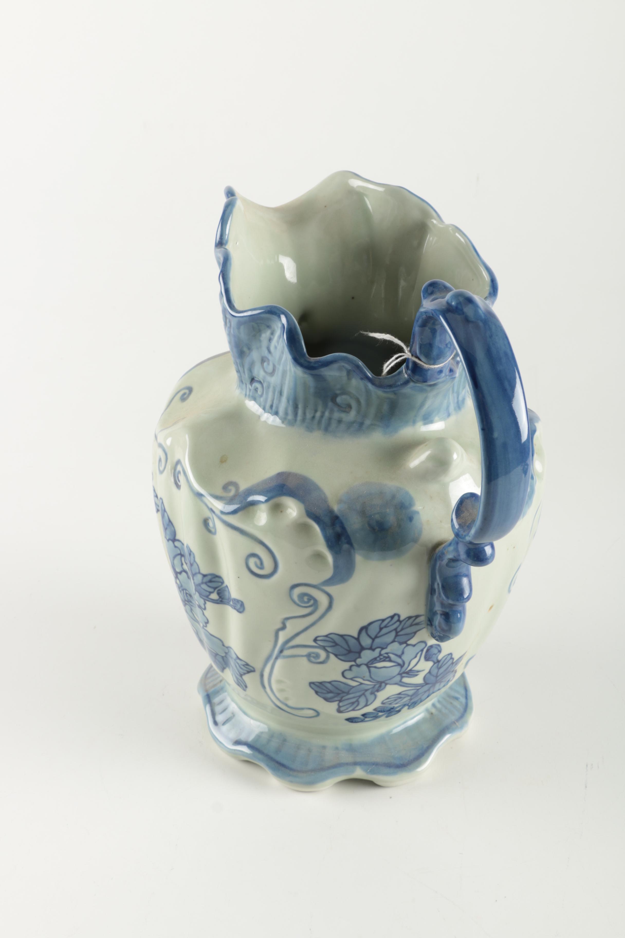 Reproduction Ironstone Ceramic Pitcher