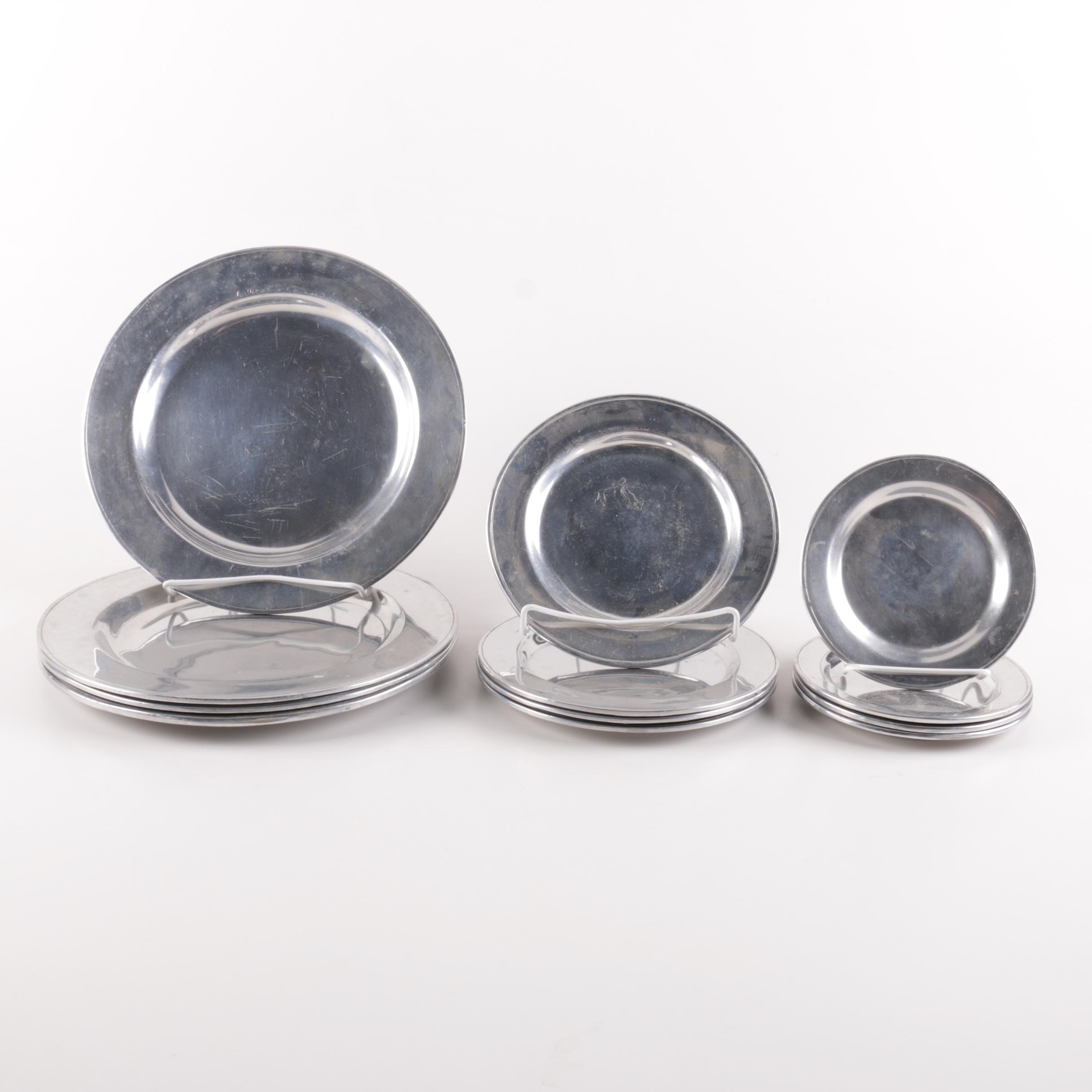 Wilton Armetale Pewter Plate Collection