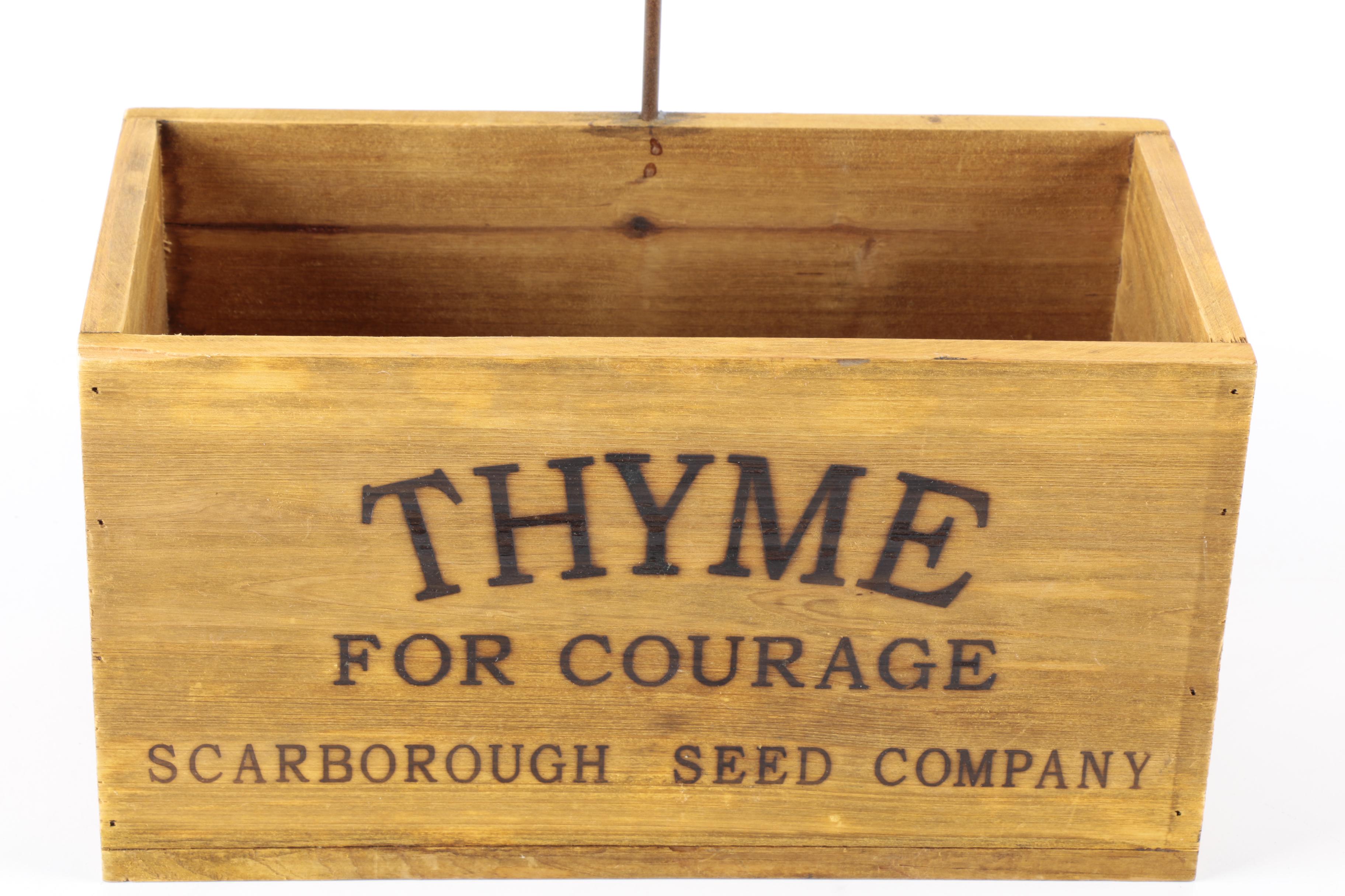 Wooden Herb Garden Boxes