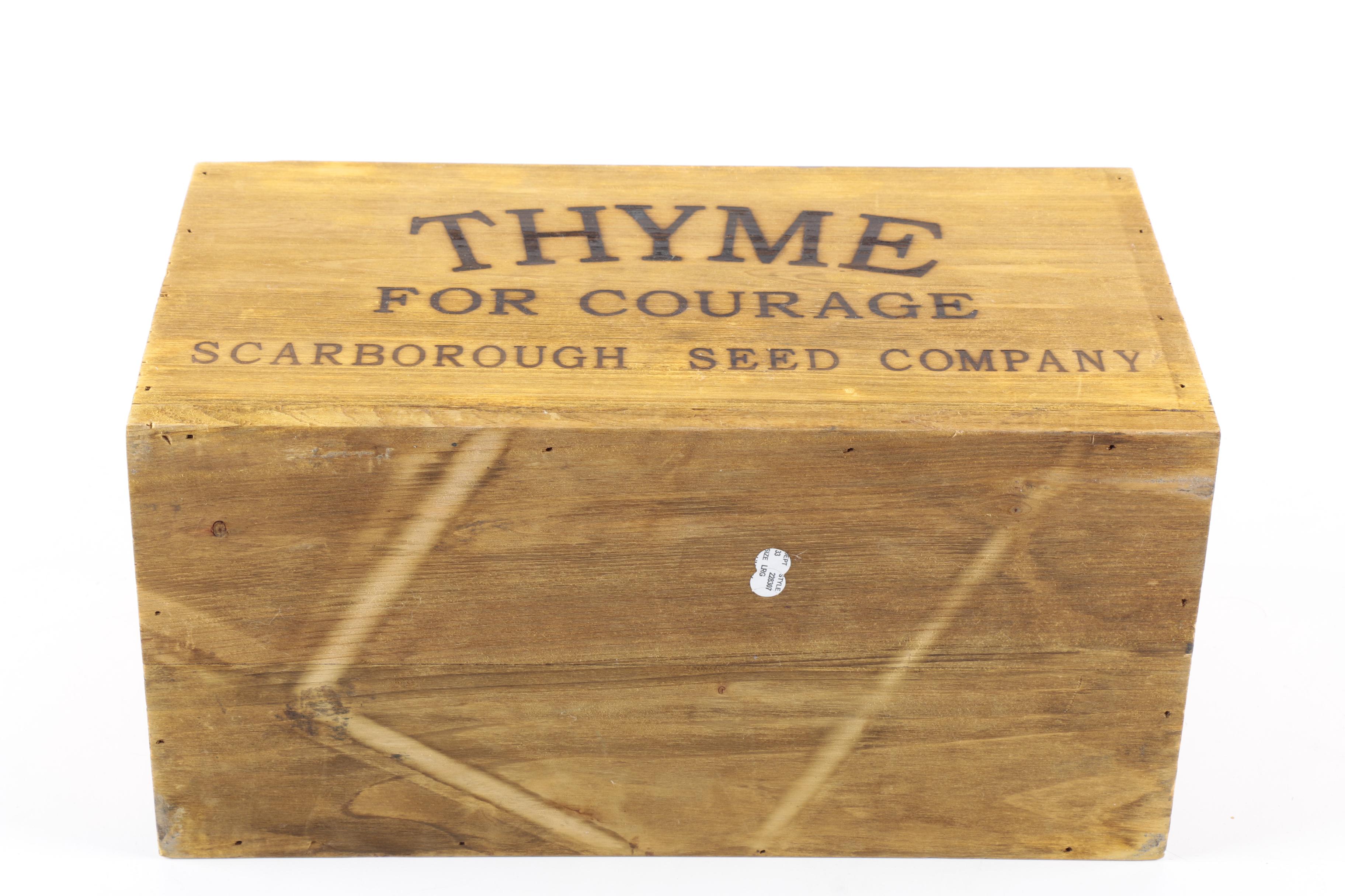 Wooden Herb Garden Boxes