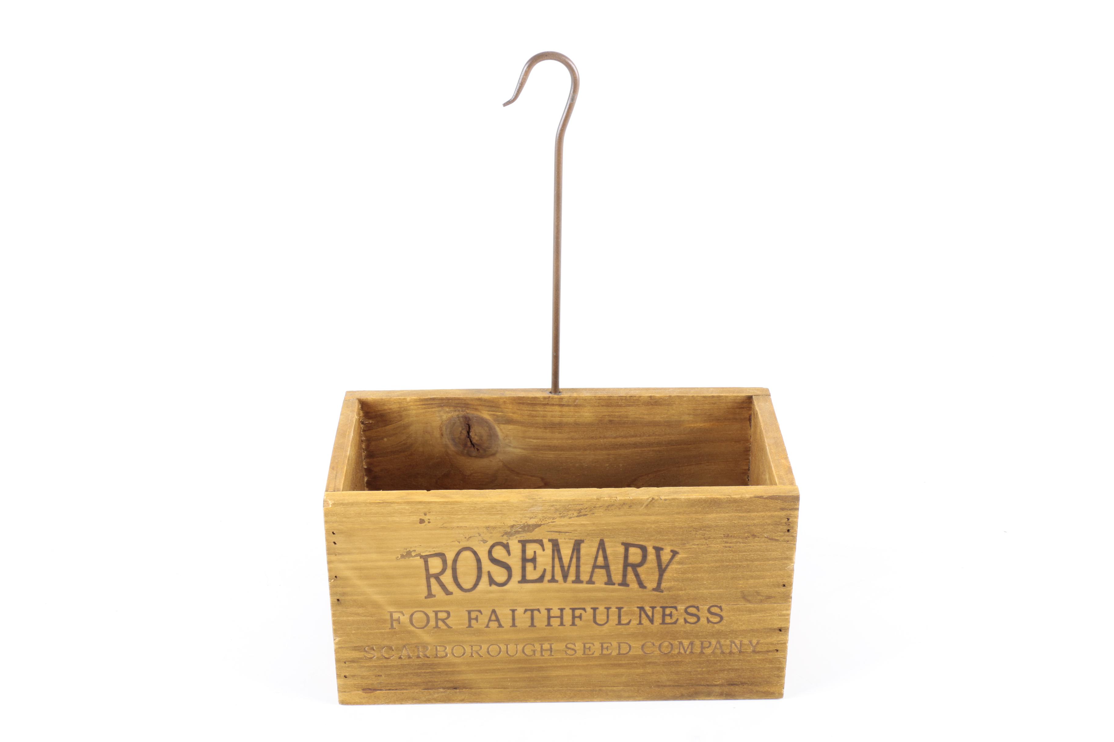 Wooden Herb Garden Boxes
