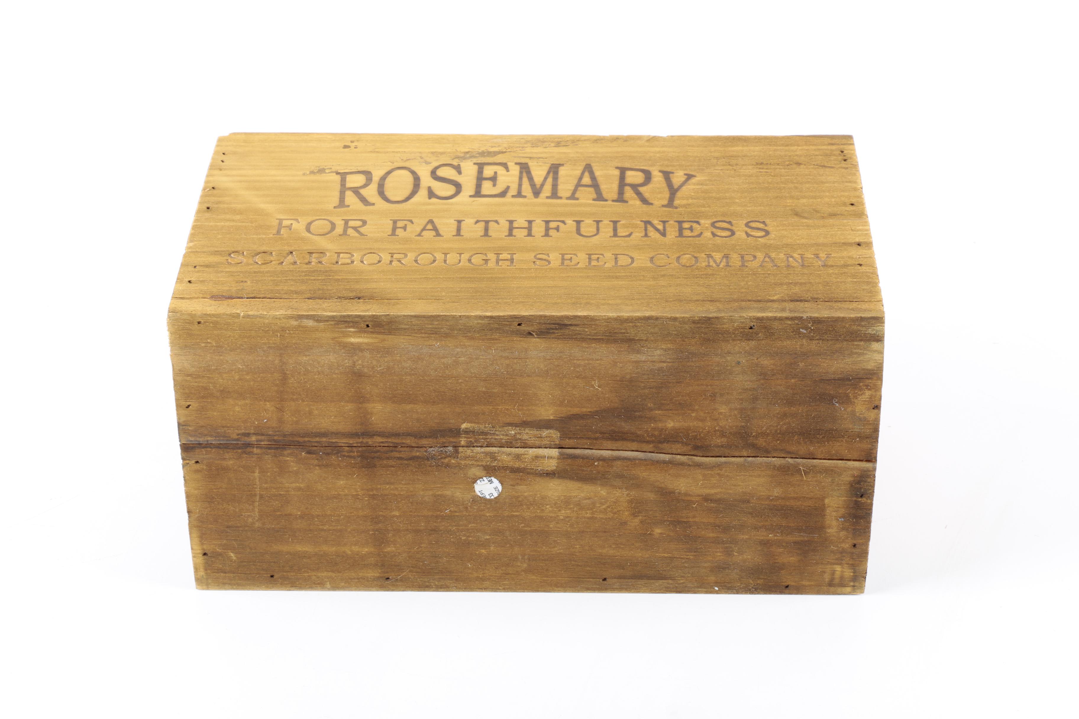 Wooden Herb Garden Boxes