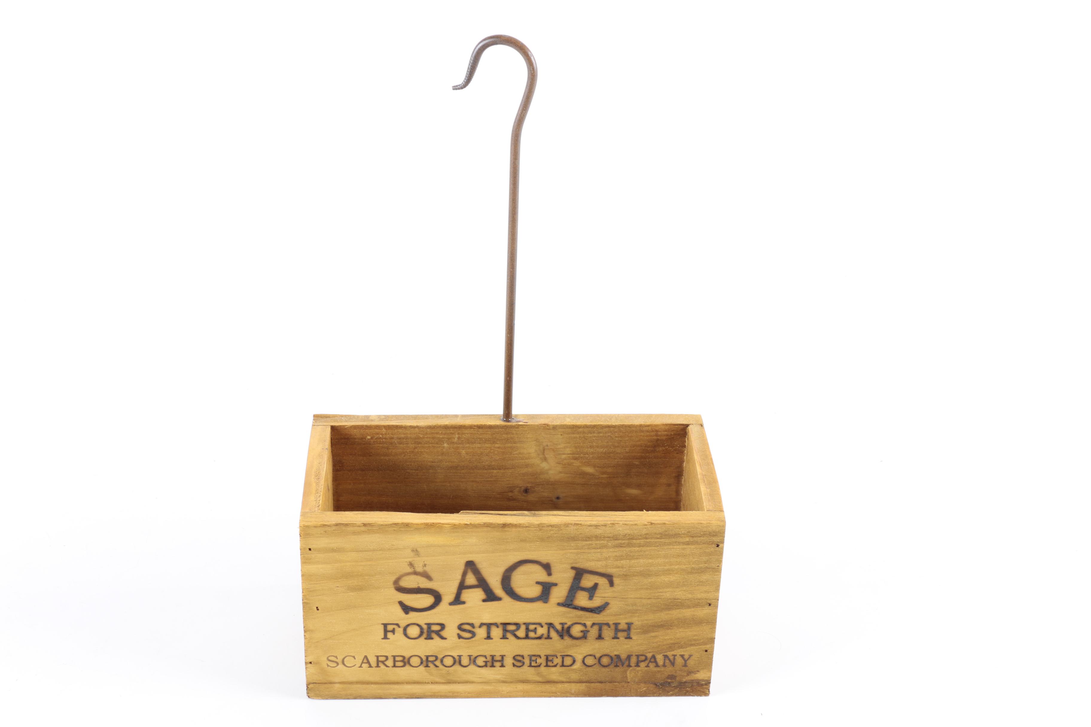 Wooden Herb Garden Boxes