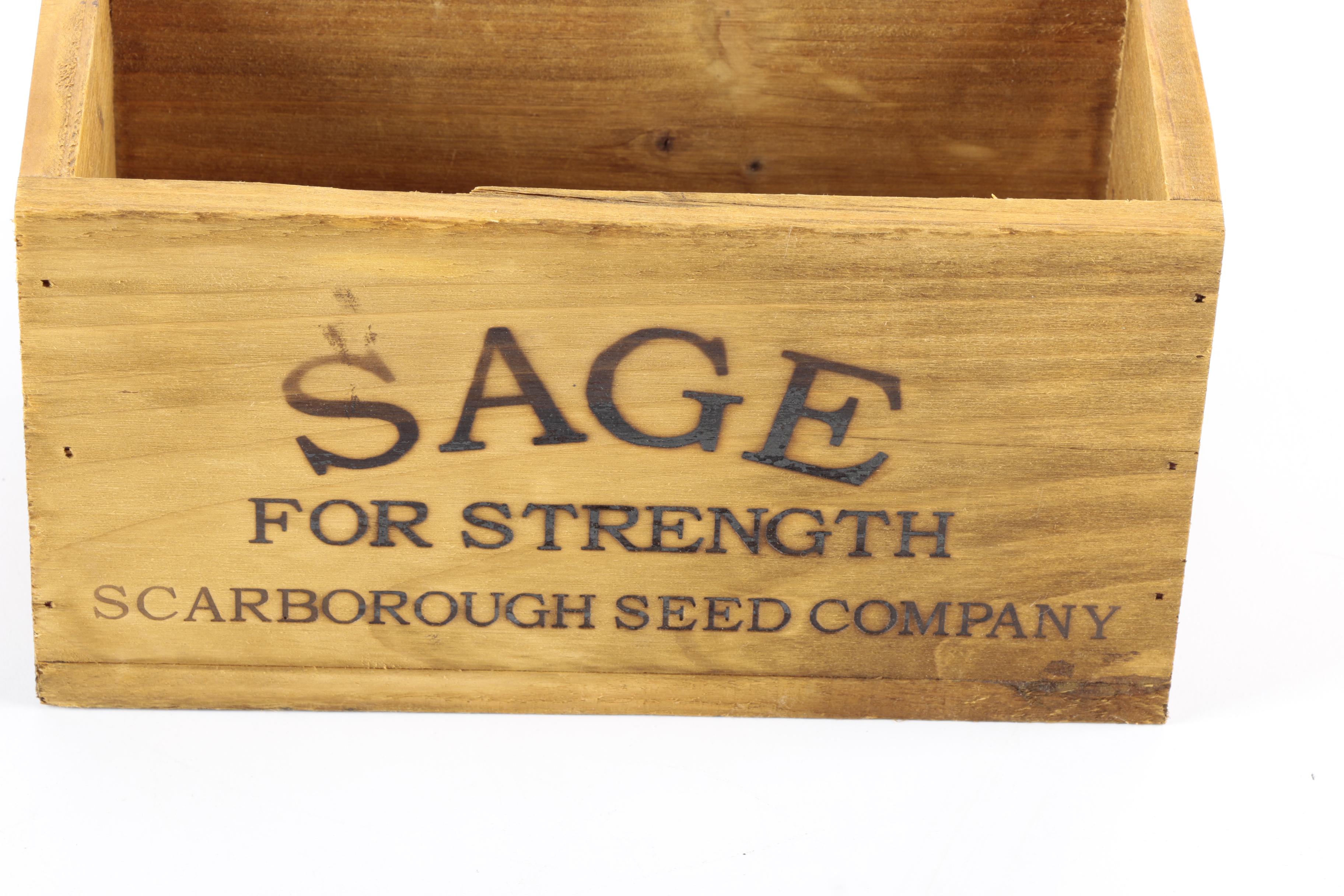 Wooden Herb Garden Boxes