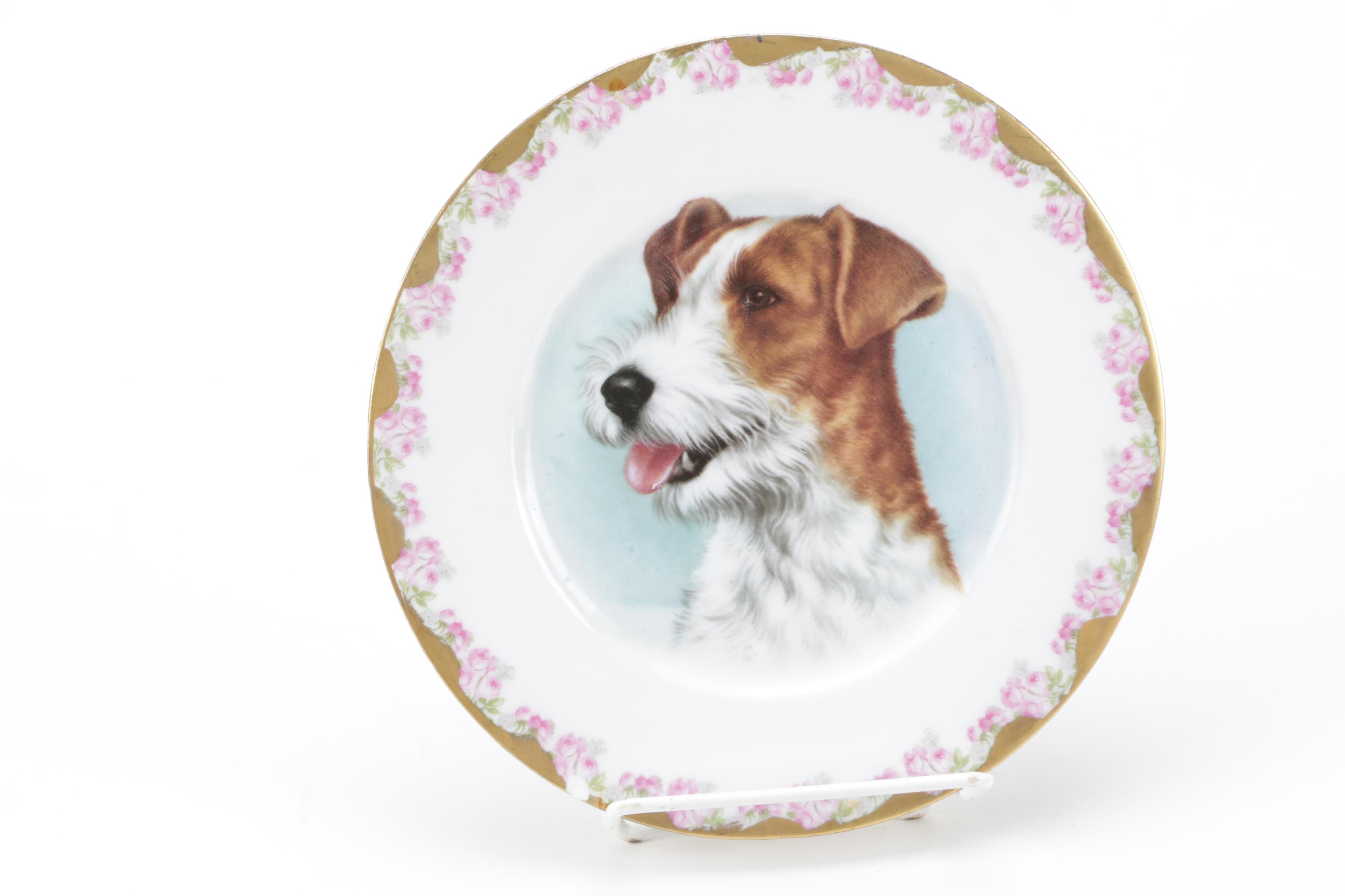 Dog-Themed Decorative Pieces with Additional Décor