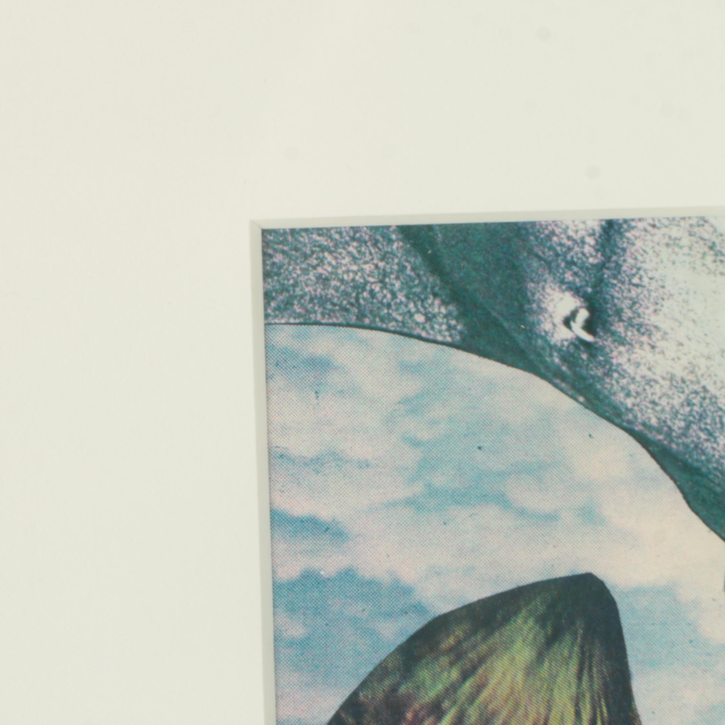 Signed Collage Made From Giclee and Offset Lithograph Prints "Up, Up, and Away"