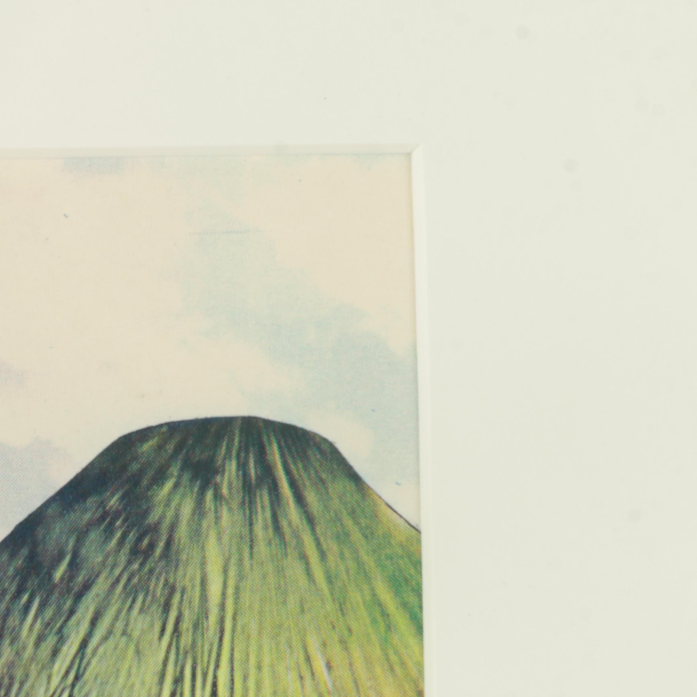 Signed Collage Made From Giclee and Offset Lithograph Prints "Up, Up, and Away"