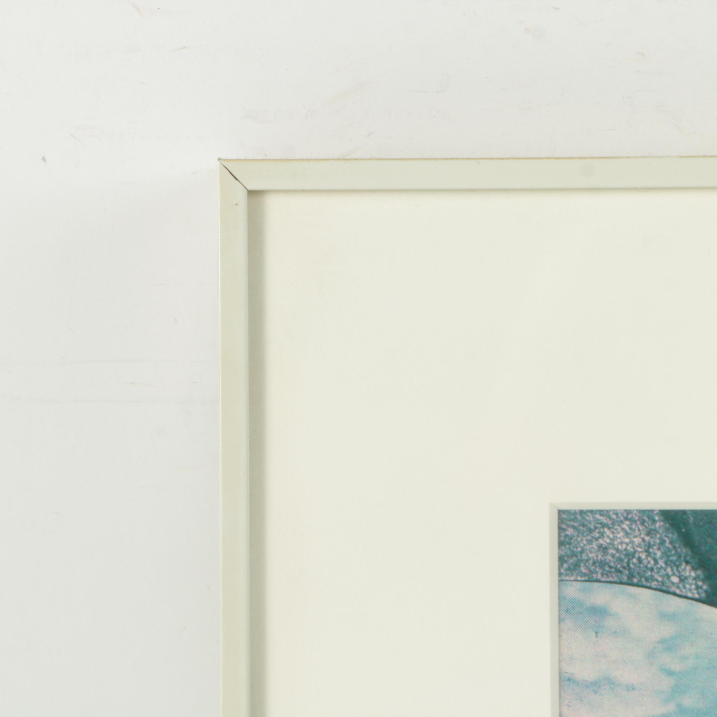 Signed Collage Made From Giclee and Offset Lithograph Prints "Up, Up, and Away"