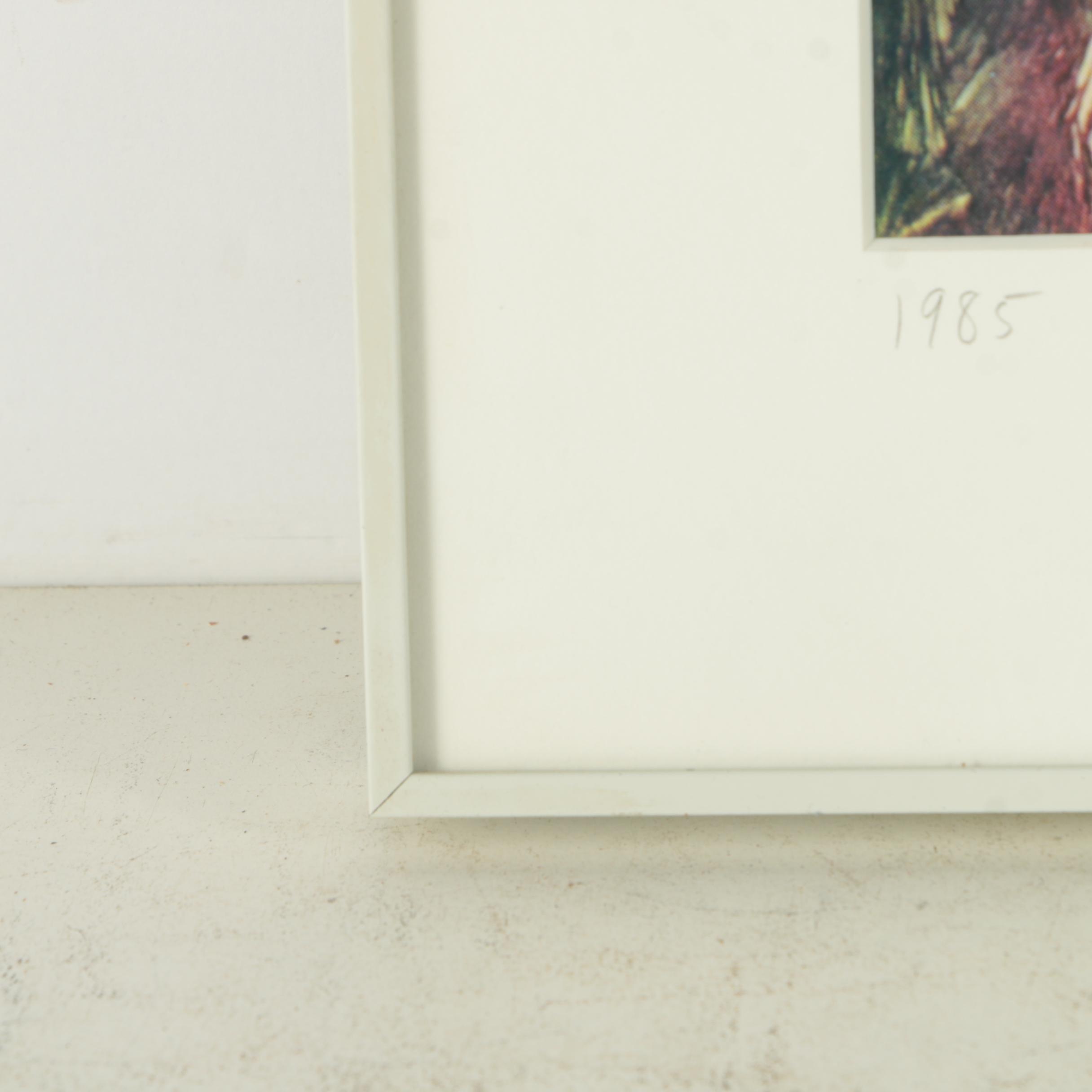 Signed Collage Made From Giclee and Offset Lithograph Prints "Up, Up, and Away"