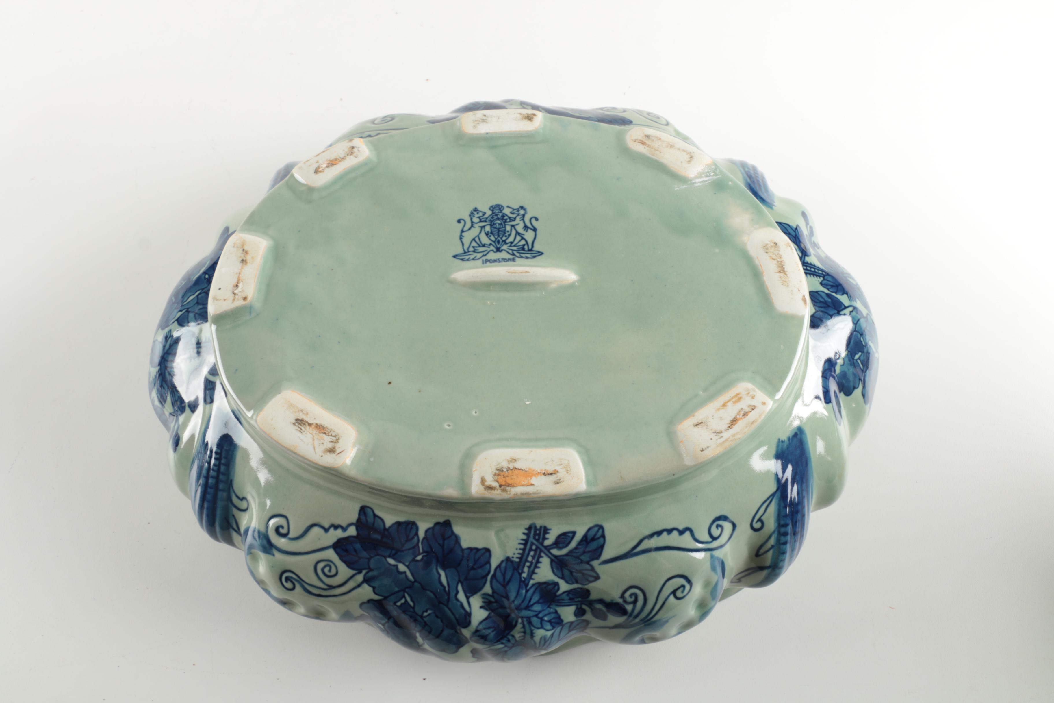 Assortment of Reproduction Ironstone Ceramic Vessels