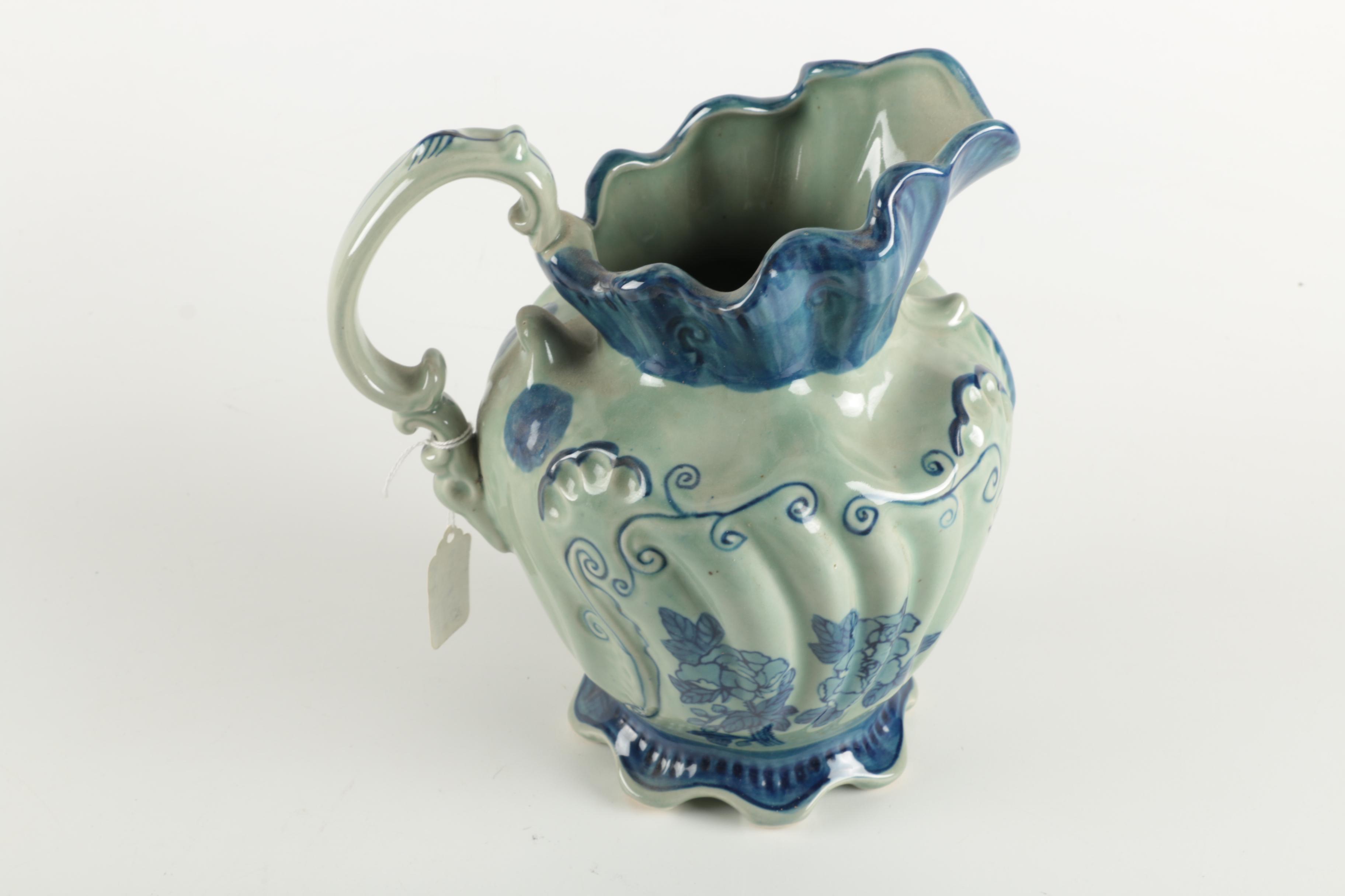 Assortment of Reproduction Ironstone Ceramic Vessels